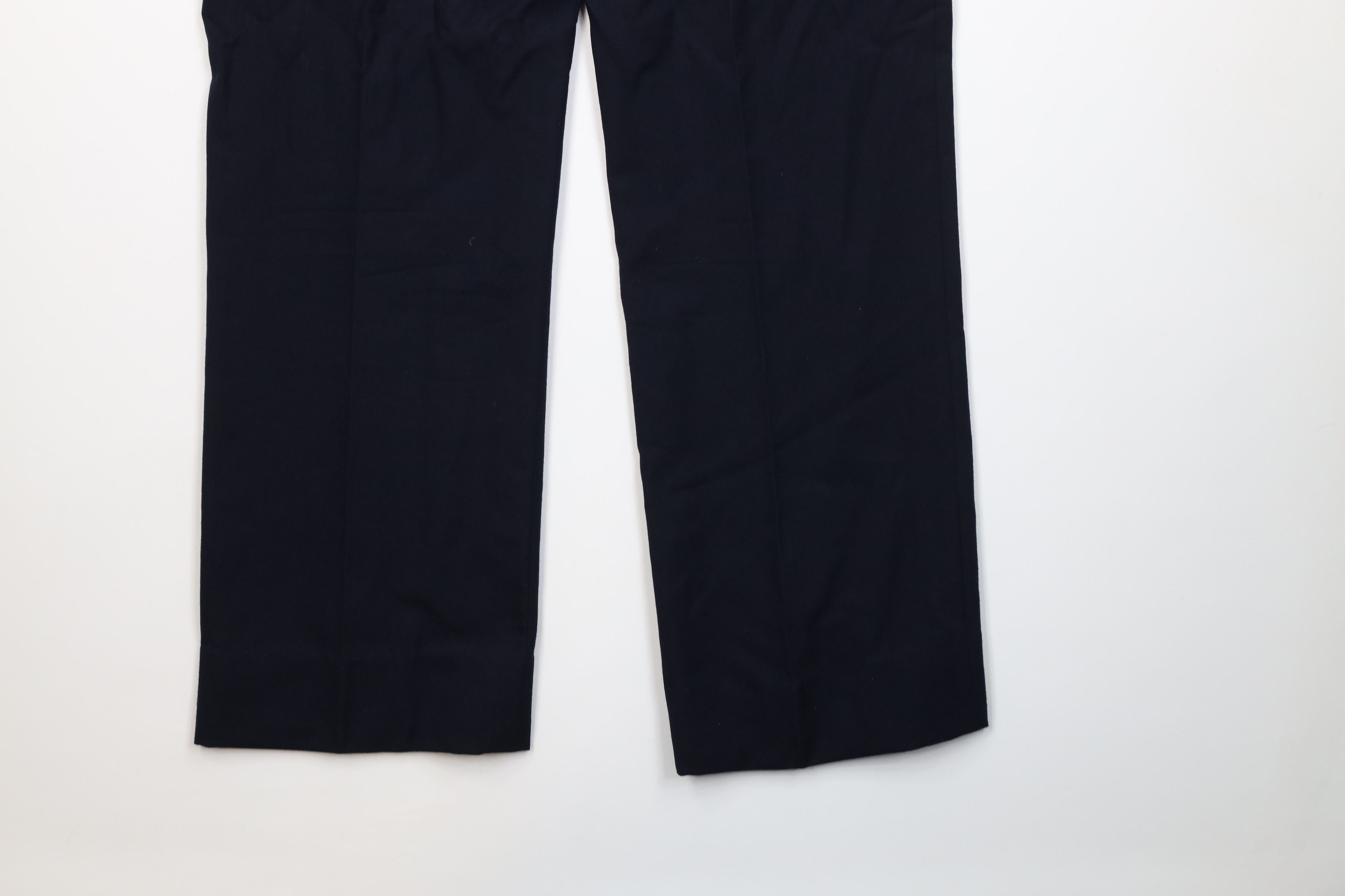 Vintage Vintage 70s Streetwear Heavy Wool Knit Wide Leg Chino Pants Size US 36 / EU 52 - 16 Thumbnail