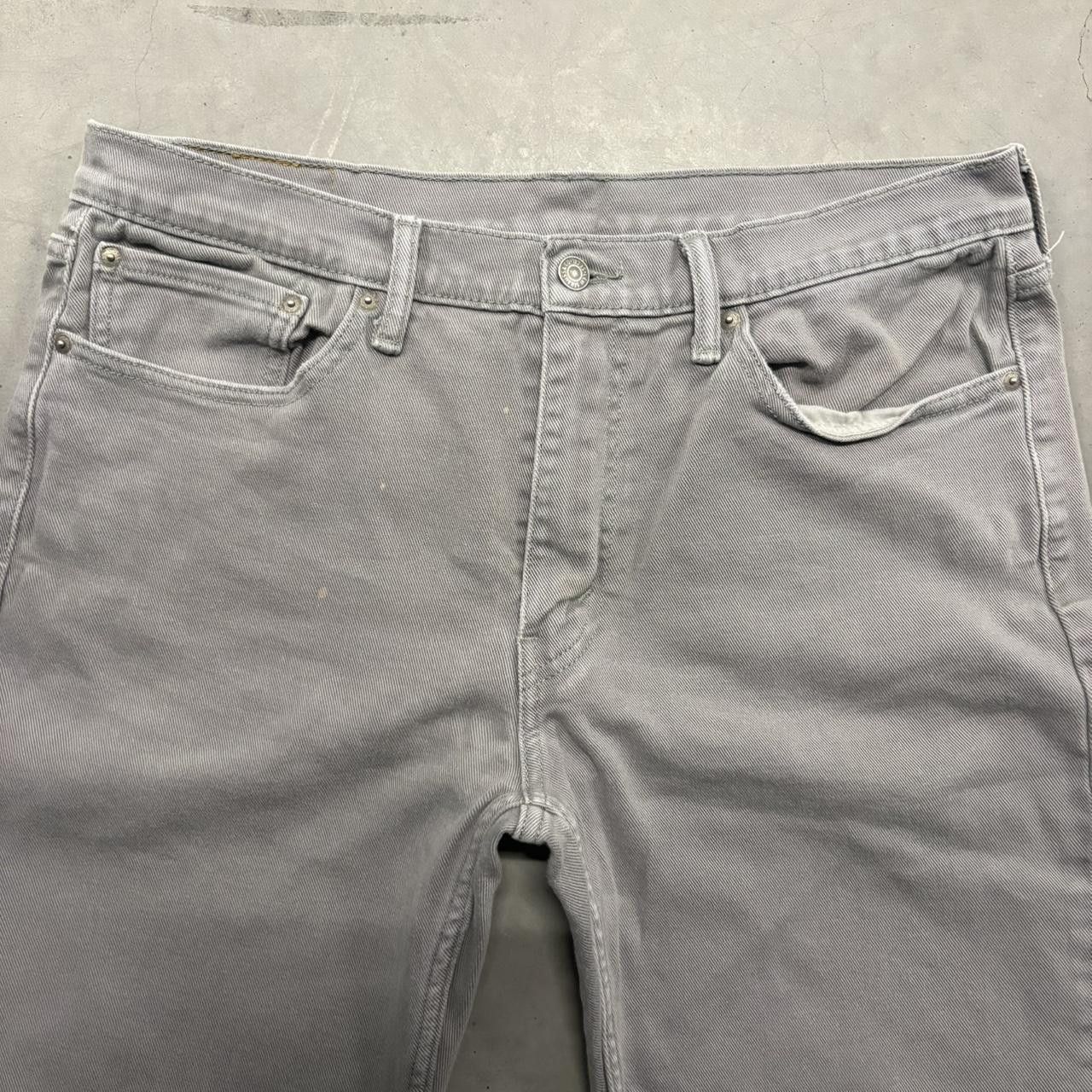 Levi's Crazy Vintage Y2K/2000s Baggy Grey Levis 514 Retro Denim Jeans! Size US 36 / EU 52 - 2 Thumbnail
