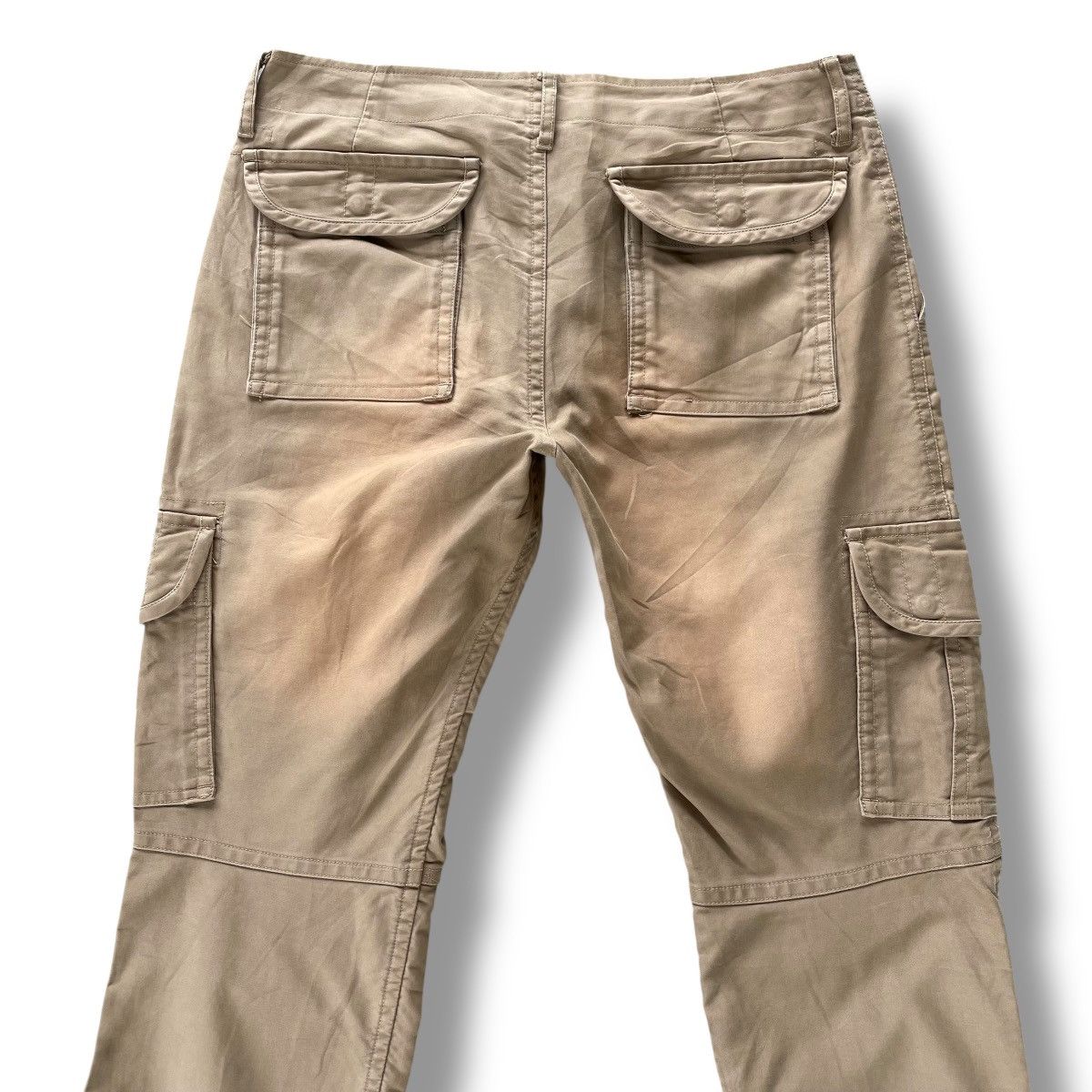 20471120 🇯🇵 291295 = HOMME FLARE CARGO PANTS Size US 31 - 8 Thumbnail