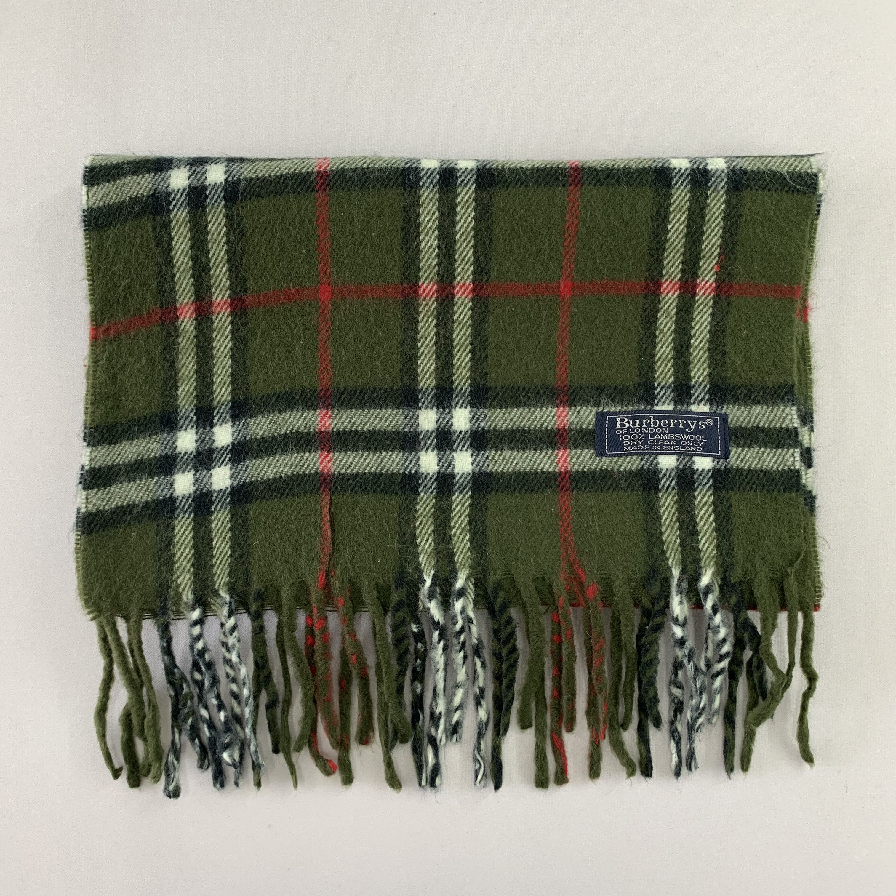Burberry Burberry Scarf Wool Muffler Neck Wrap BL4327 Size ONE SIZE - 3 Thumbnail