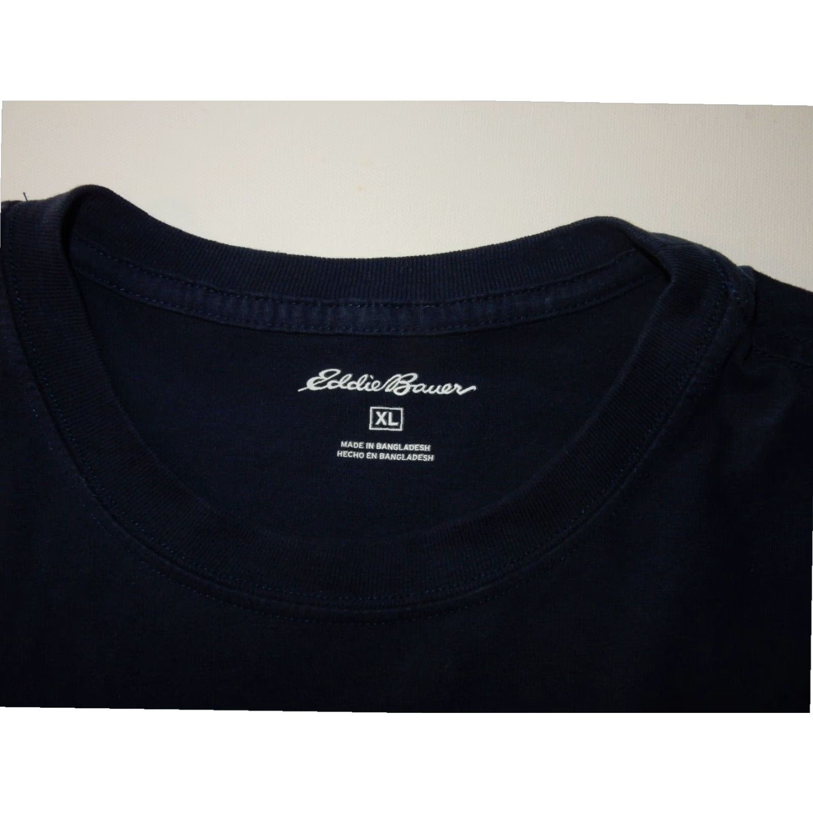 Eddie Bauer Eddie Bauer Men's Long Sleeve T-Shirt Blue XL Cotton Size US XL / EU 56 / 4 - 3 Thumbnail