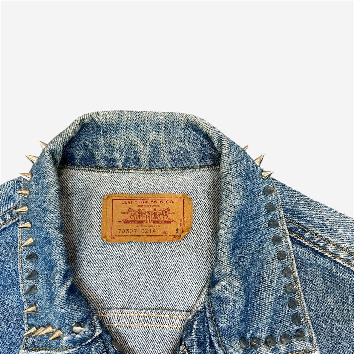 Levi's Vintage Clothing Levi Strauss & Co 1/1 Vintage Coat in Blue Wash Size US S / EU 44-46 / 1 - 2 Thumbnail
