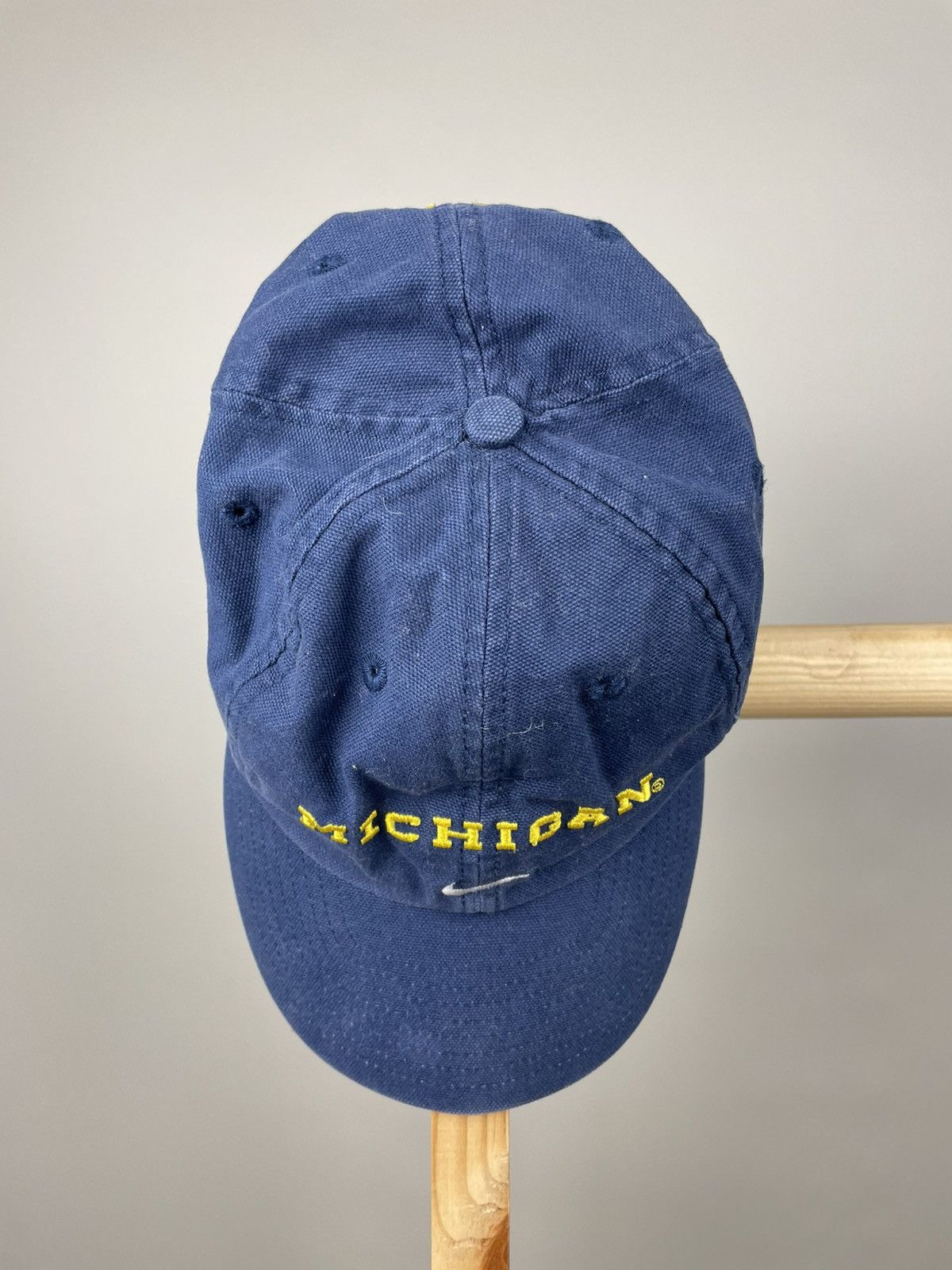 Nike × Vintage Vintage Nike Michigan cap 90’s Size ONE SIZE - 6 Thumbnail