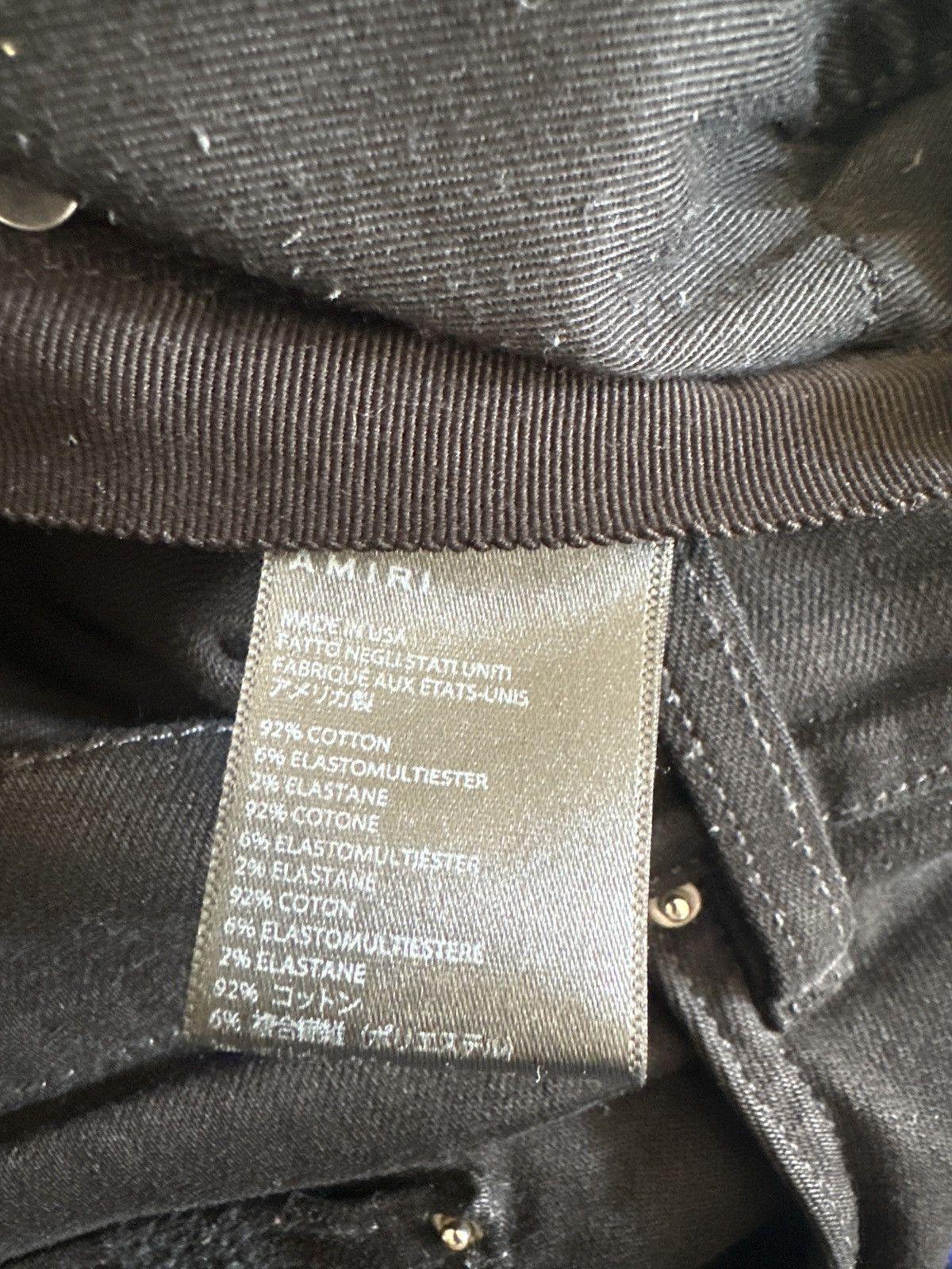 Amiri Amiri black stack denim Size US 36 / EU 52 - 5 Thumbnail