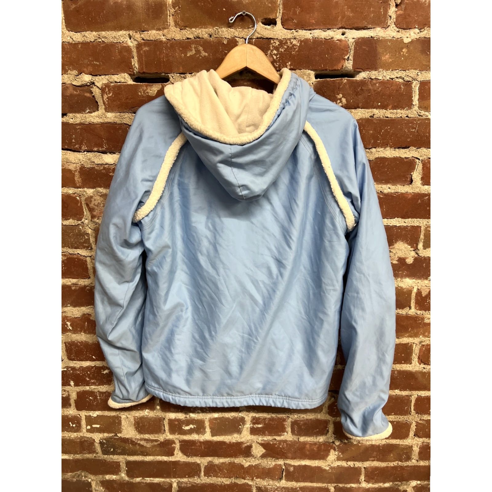 Billabong VINTAGE Billabong Coat Jacket Blue L Large Nylon Full Zip W/ Zippered Pockets Womens 90s y2k Theme Capstone Size L / US 10 / IT 46 - 2 Thumbnail