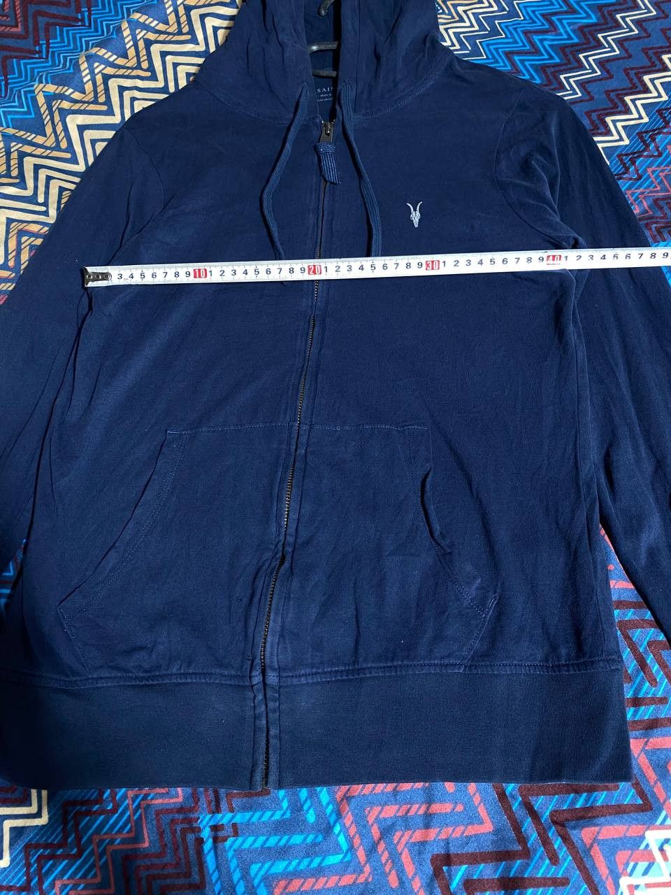 Allsaints × Vintage Vintage Allsaints Zip-up Hoodie Y2K Size US XS / EU 42 / 0 - 12 Thumbnail