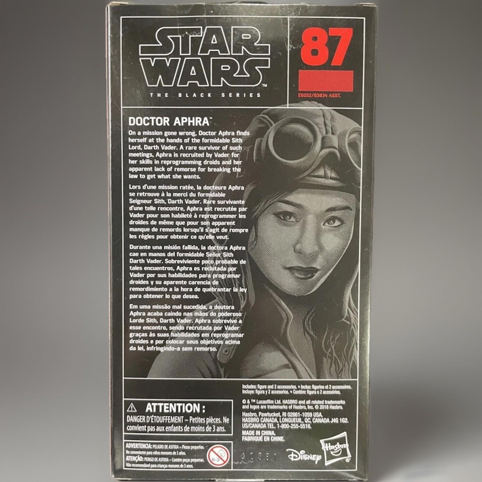 Other STAR WARS Black Series DOCTOR APHRA #87 6" Action Figure Size ONE SIZE - 2 Thumbnail