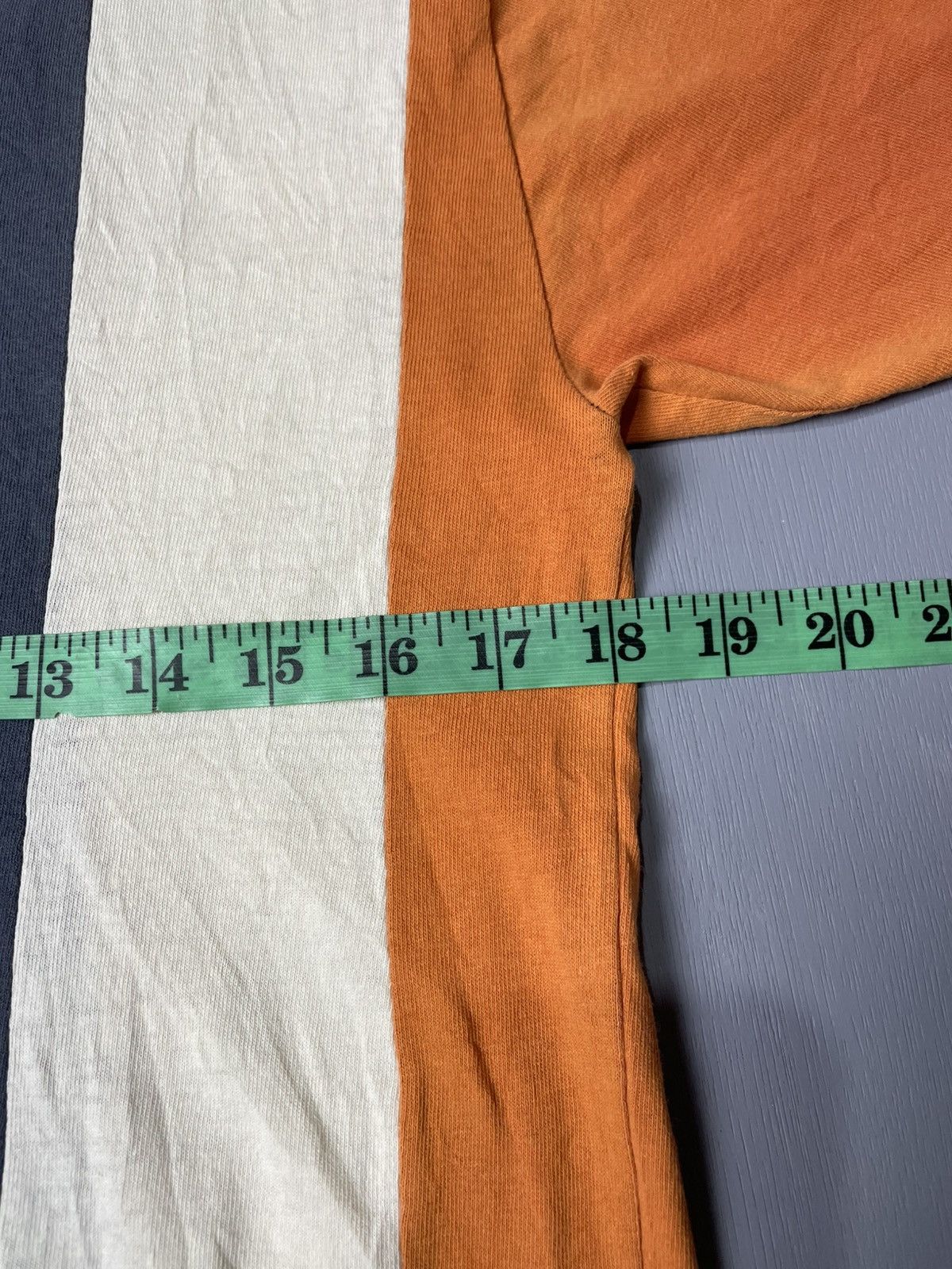 Stussy Vintage 90’s sun faded STUSSY colour block tshirt Size US M / EU 48-50 / 2 - 9 Thumbnail