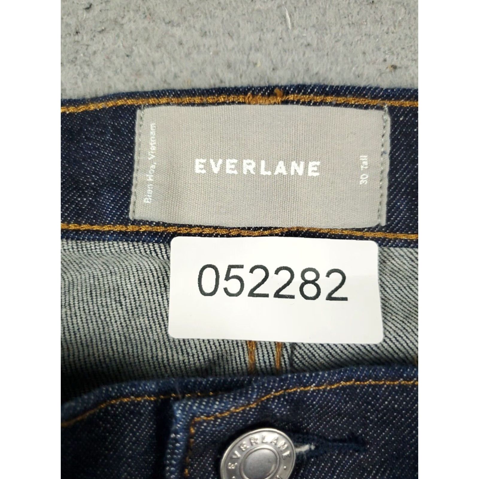 Everlane Everlane Mens Blue Skinny Straight Leg Jeans 30x29 Regular Size US 30 / EU 46 - 8 Thumbnail