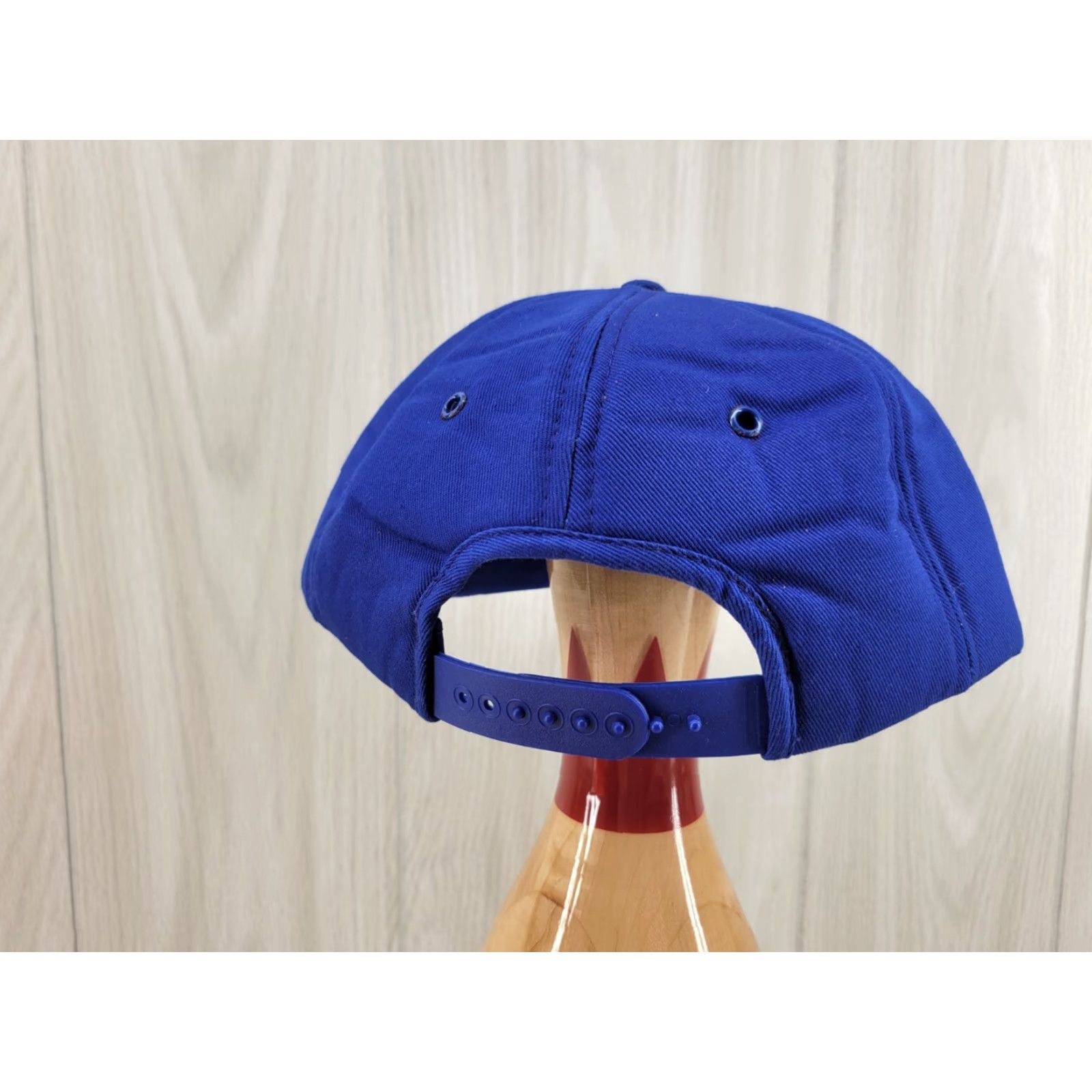 Vintage VINTAGE Treadway Trucking Hat Blue Foam Snapback Trucker Hat Men Snapback Blue Solid 90s/Decade? Size ONE SIZE - 6 Thumbnail
