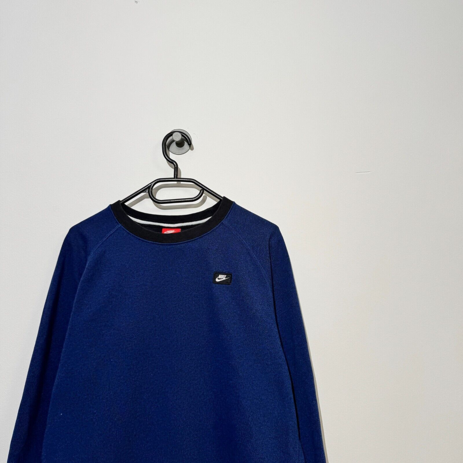 Nike Vintage Nike Unisex Navy Blue Cotton Crewneck Size S Size US S / EU 44-46 / 1 - 2 Thumbnail