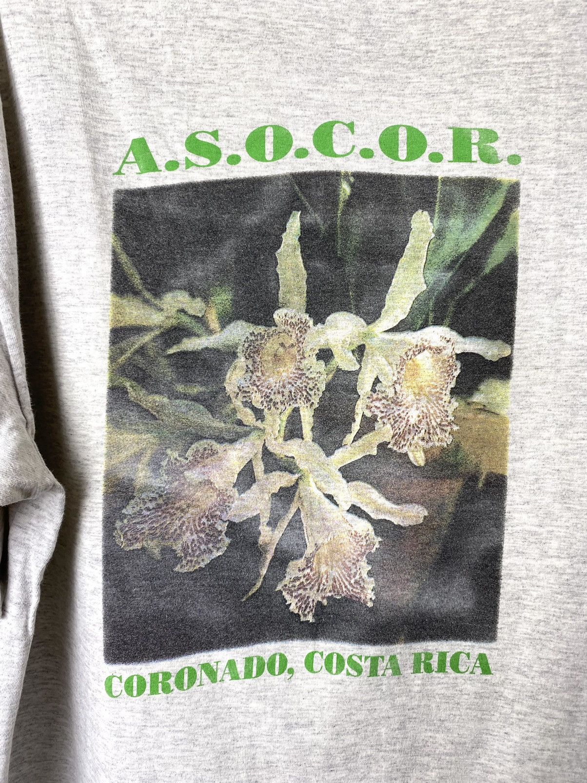Vintage Vintage 1990’s Asocor Casta Rica Art T Shirt Surf Style Size US XXL / EU 58 / 5 - 7 Thumbnail