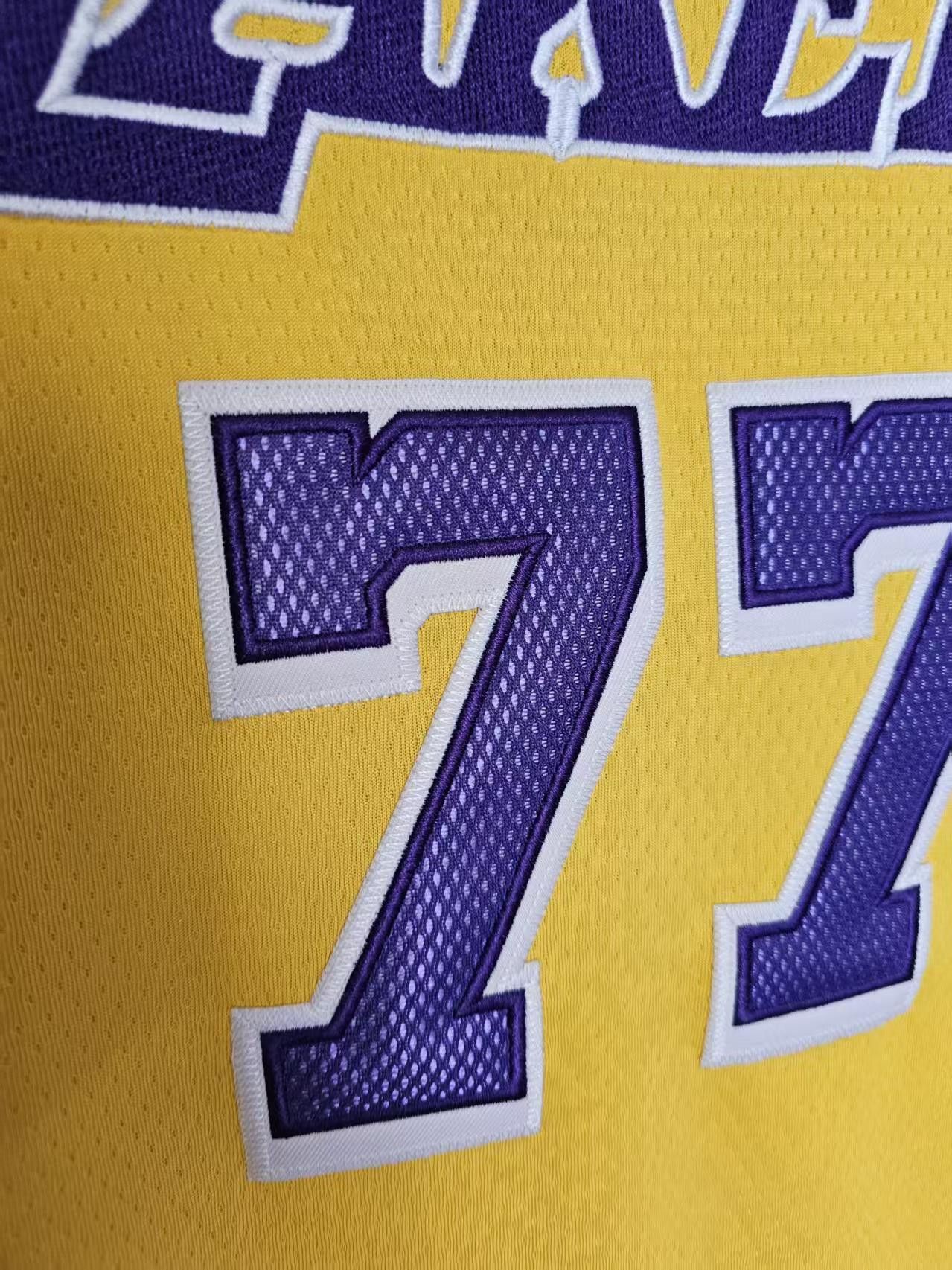 NBA Lakers #77 Luka Dončić Jersey XL Size US XL / EU 56 / 4 - 3 Thumbnail