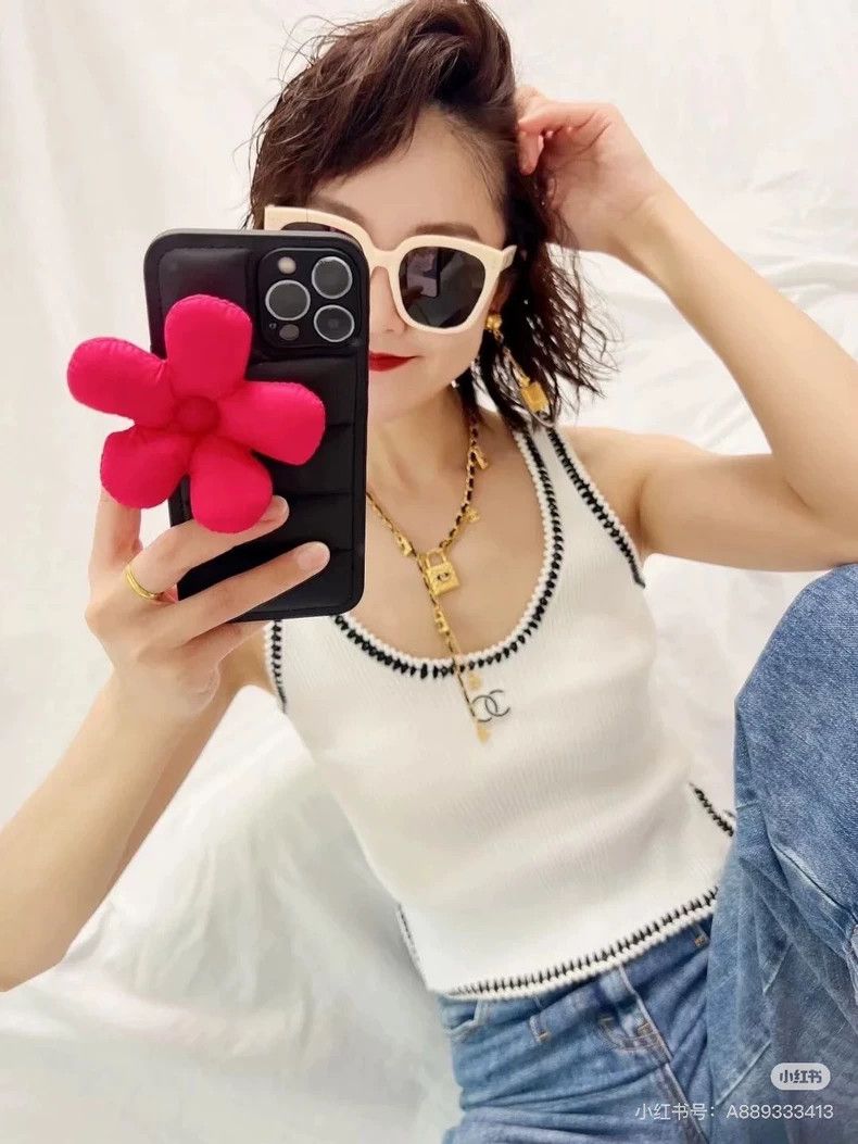 Chanel Chanel 22C early spring show white and black rolled-edged Size XS / US 0-2 / IT 36-38 - 8 Thumbnail