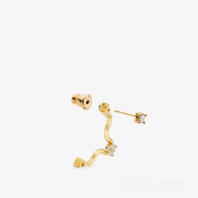 Fendi o1loc1c0824 Size: OS / Astrology Necklace in Golden Size ONE SIZE - 3 Thumbnail