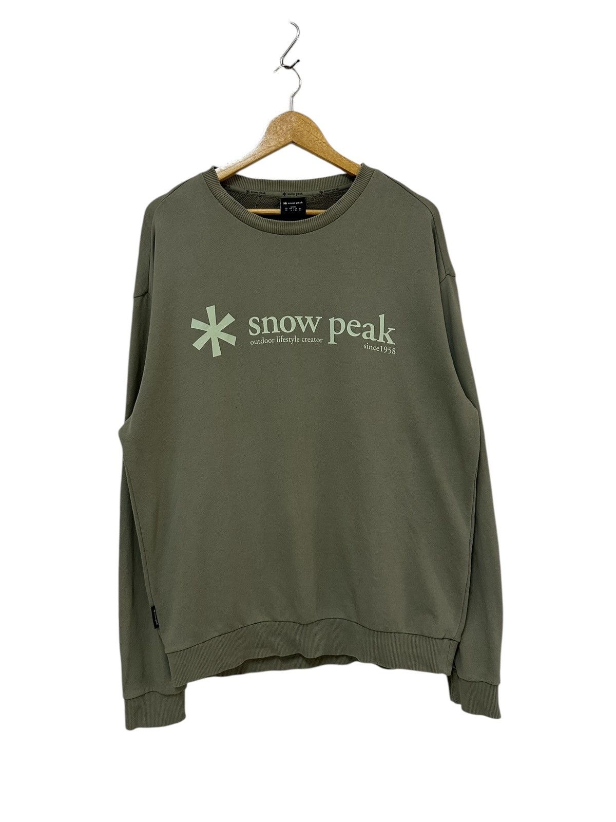 snow 韓国*大人気 Sweatshirt peak■新作*Woven Patch