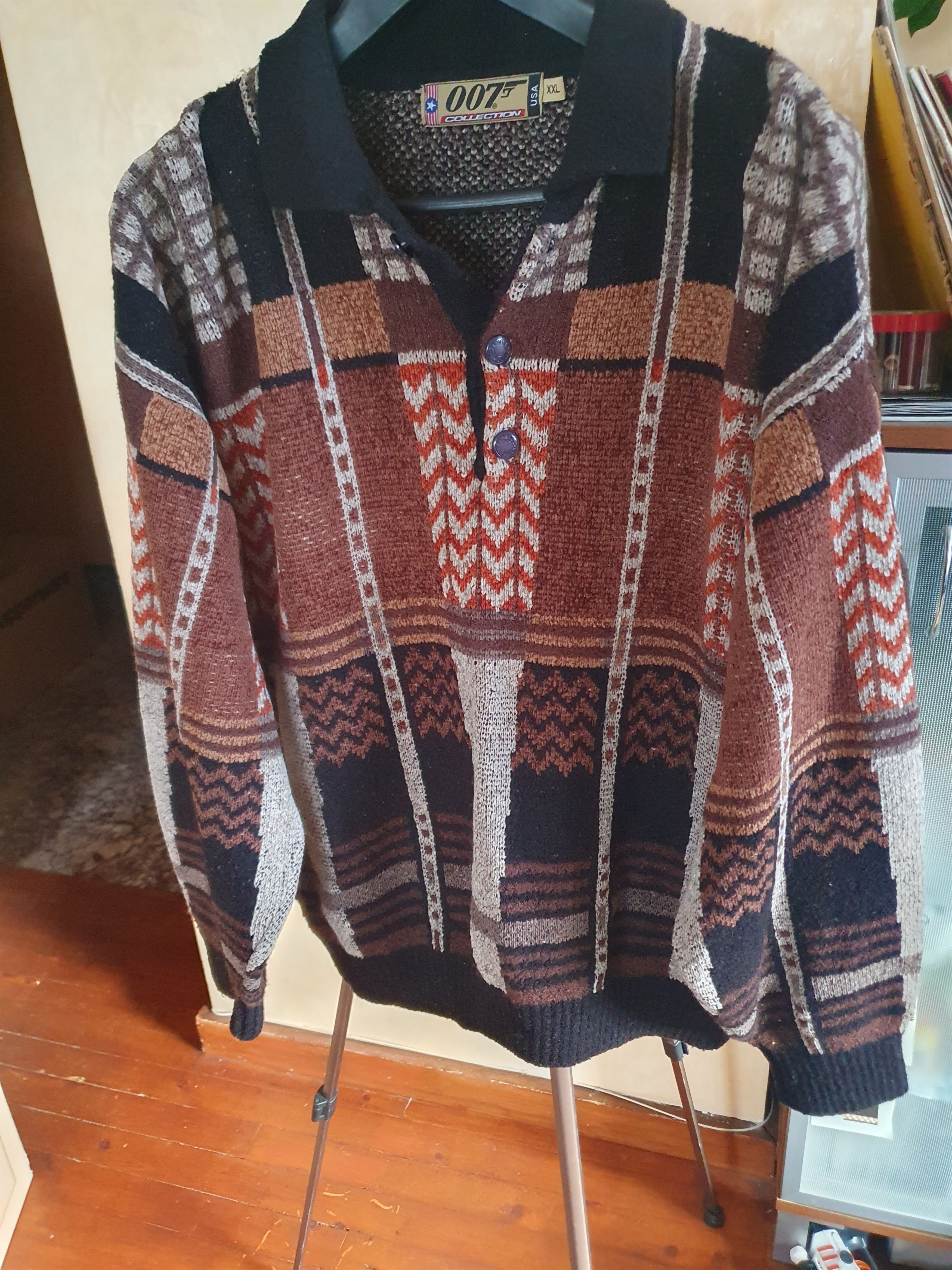 Vintage 007 Collection USA Vintage Sweater Pullover sz XL Size US XL / EU 56 / 4 - 7 Thumbnail