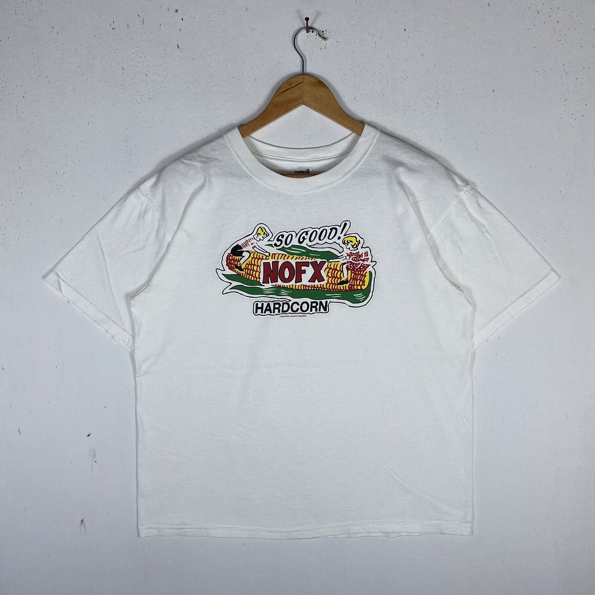Band Tees × Vintage Vintage 2000 NOFX Hardcorn Band Tee American Punk Rock Band Size US M / EU 48-50 / 2 - 2 Thumbnail