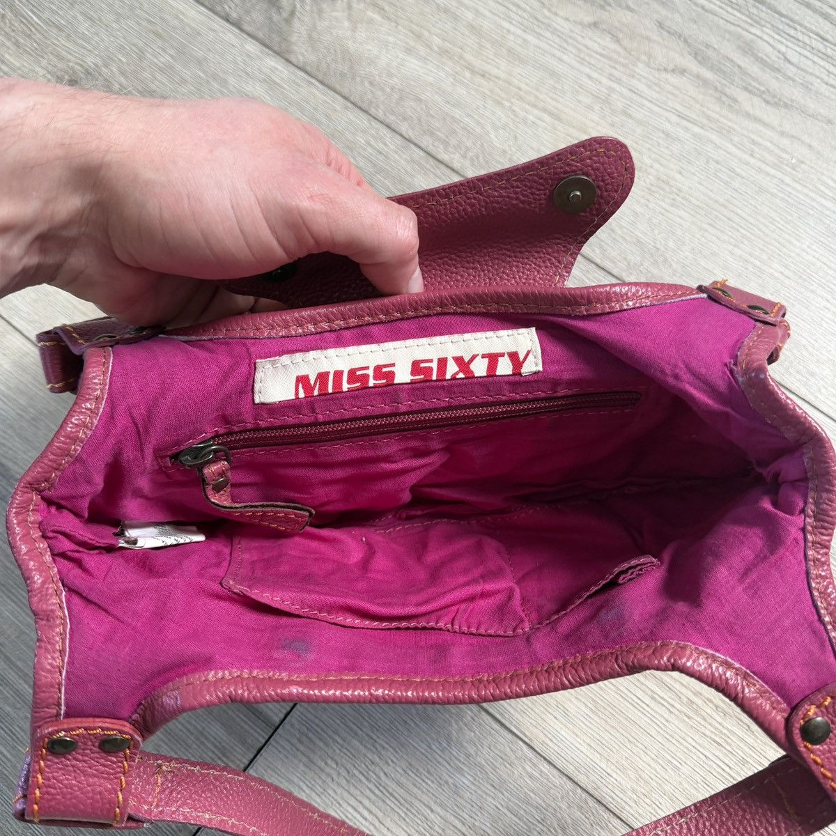 Miss Sixty Miss Sixty Vintage Leather Bag Mini Size ONE SIZE - 8 Thumbnail