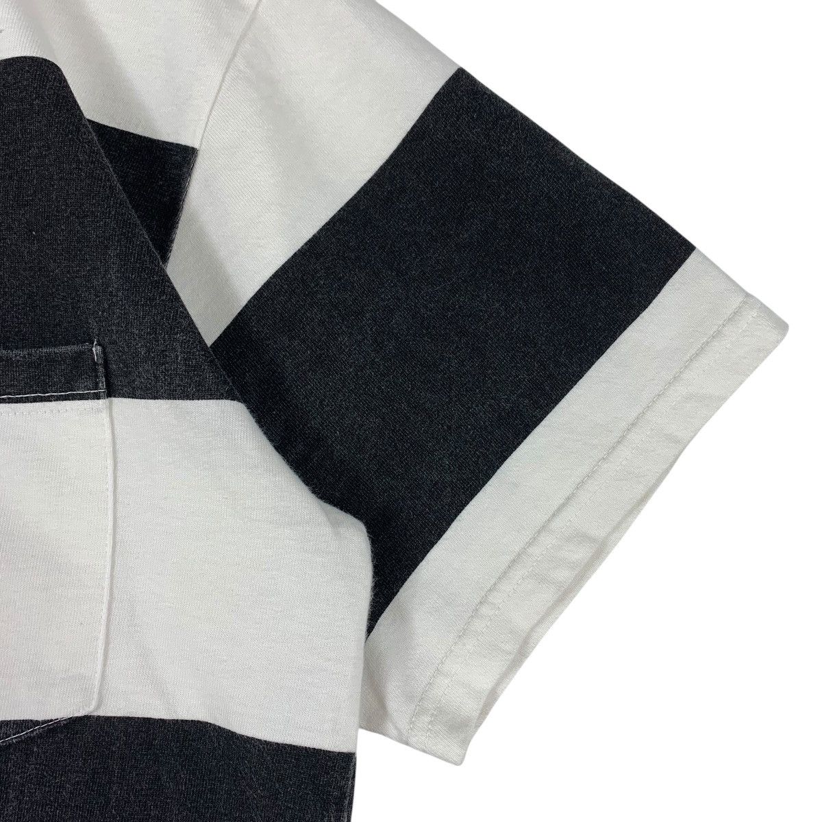 HOLLYWOOD RANCH MARKET × Japanese Brand BLUE BY HR MARKET stripe pocket tee Size US L / EU 52-54 / 3 - 6 Thumbnail