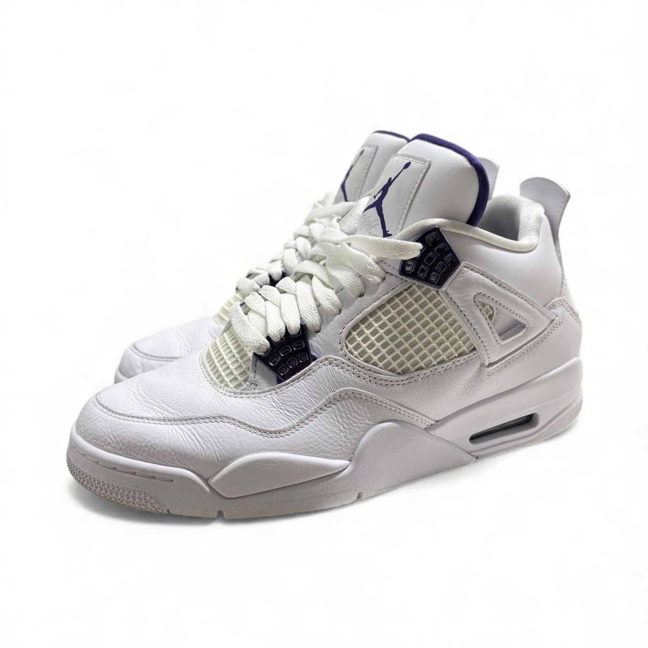 Jordan Brand Size 9.5 - Air Jordan 4 Retro 'Purple Metallic' 2020 Size US 9.5 / EU 42-43 - 3 Thumbnail