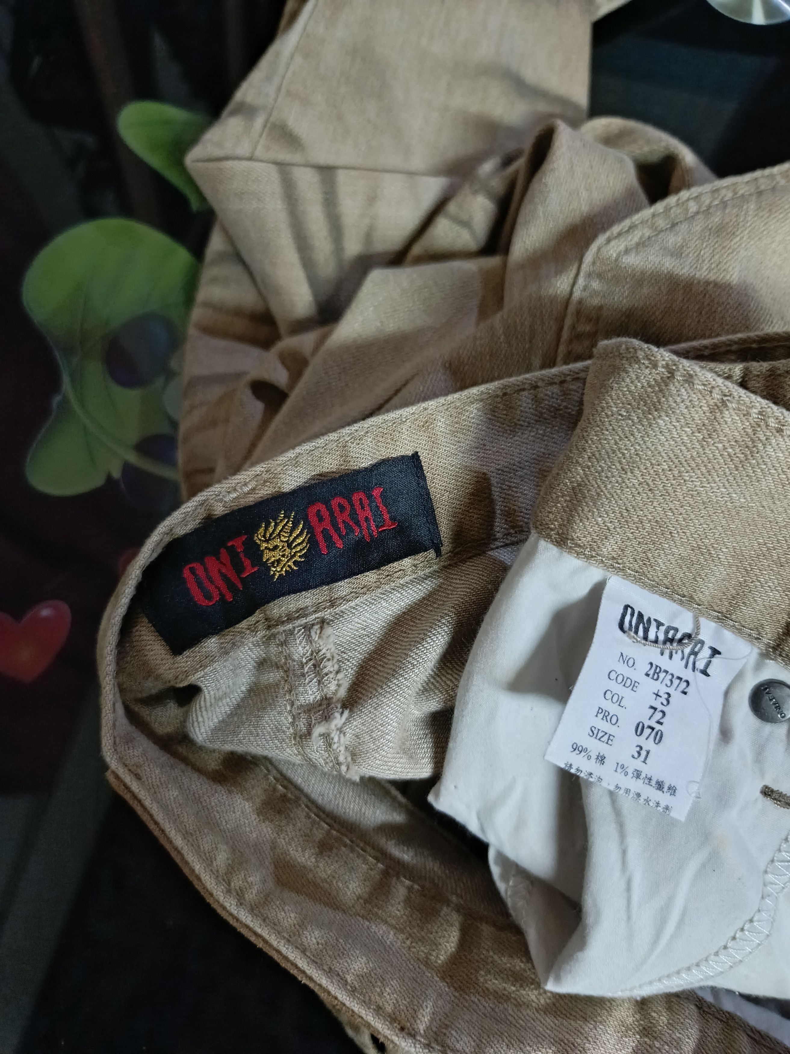 Japanese Brand Oniarai Japanese pants Size US 32 / EU 48 - 7 Thumbnail