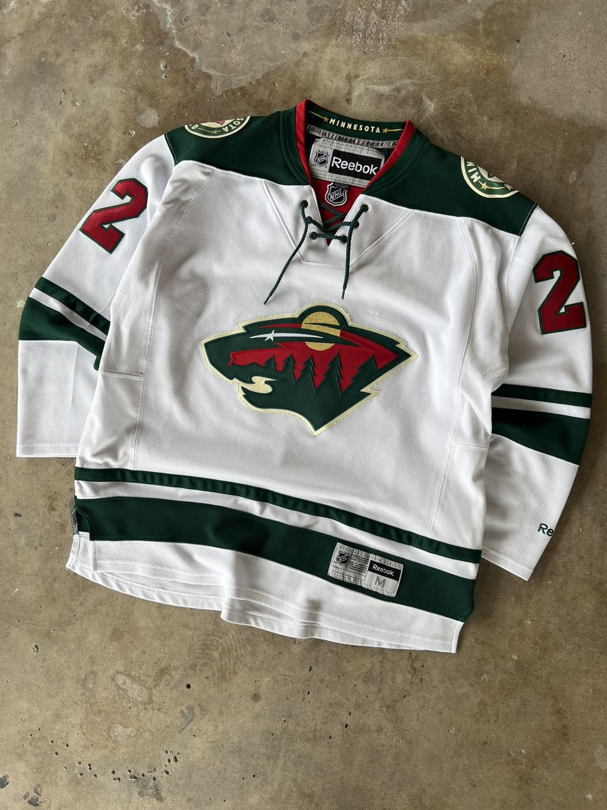 NHL Vintage NHL Minnesota Wild Niederreiter Hockey Jersey Size US M / EU 48-50 / 2 - 1 Thumbnail