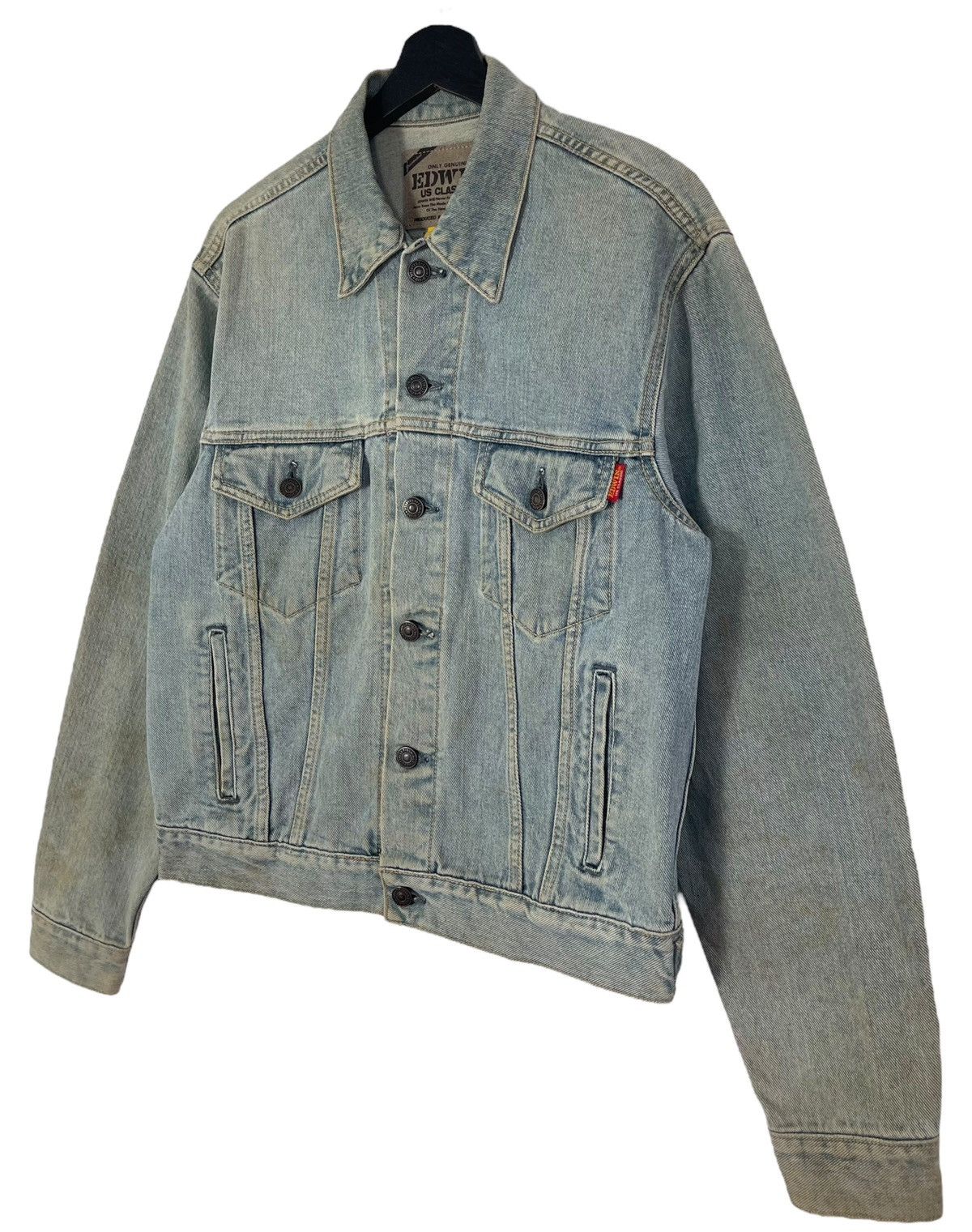 Edwin Vintage Edwin USA Classic Mud Wash Denim Jacket Size US M / EU 48-50 / 2 - 4 Thumbnail
