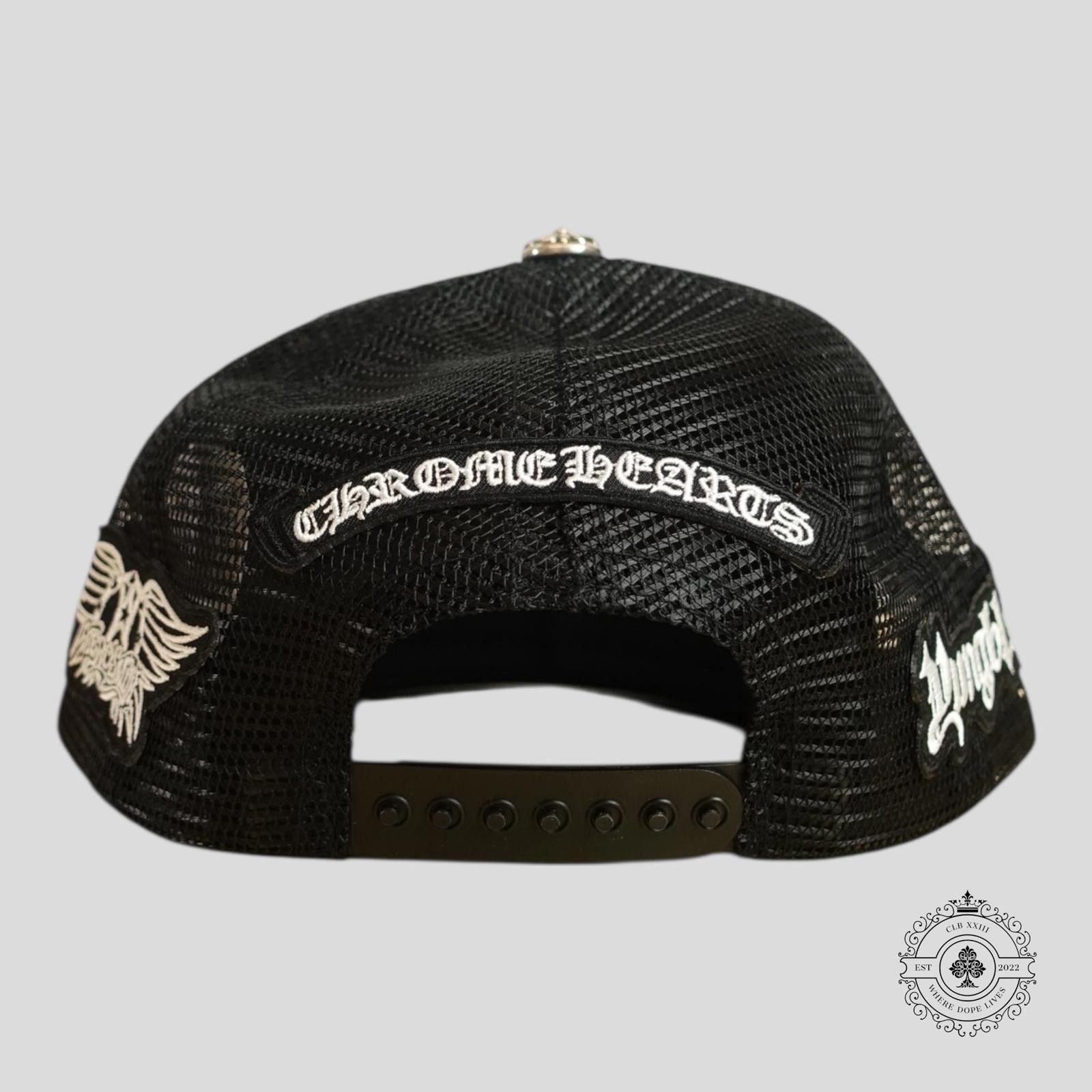 Chrome Hearts Chrome Hearts Foti Harris X Aerosmith Patch Hat in Black Size ONE SIZE - 3 Thumbnail