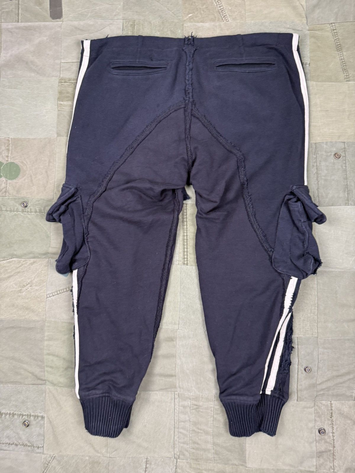 Greg Lauren Knit Fleece Slim Lounge Pants Size US 34 / EU 50 - 3 Thumbnail