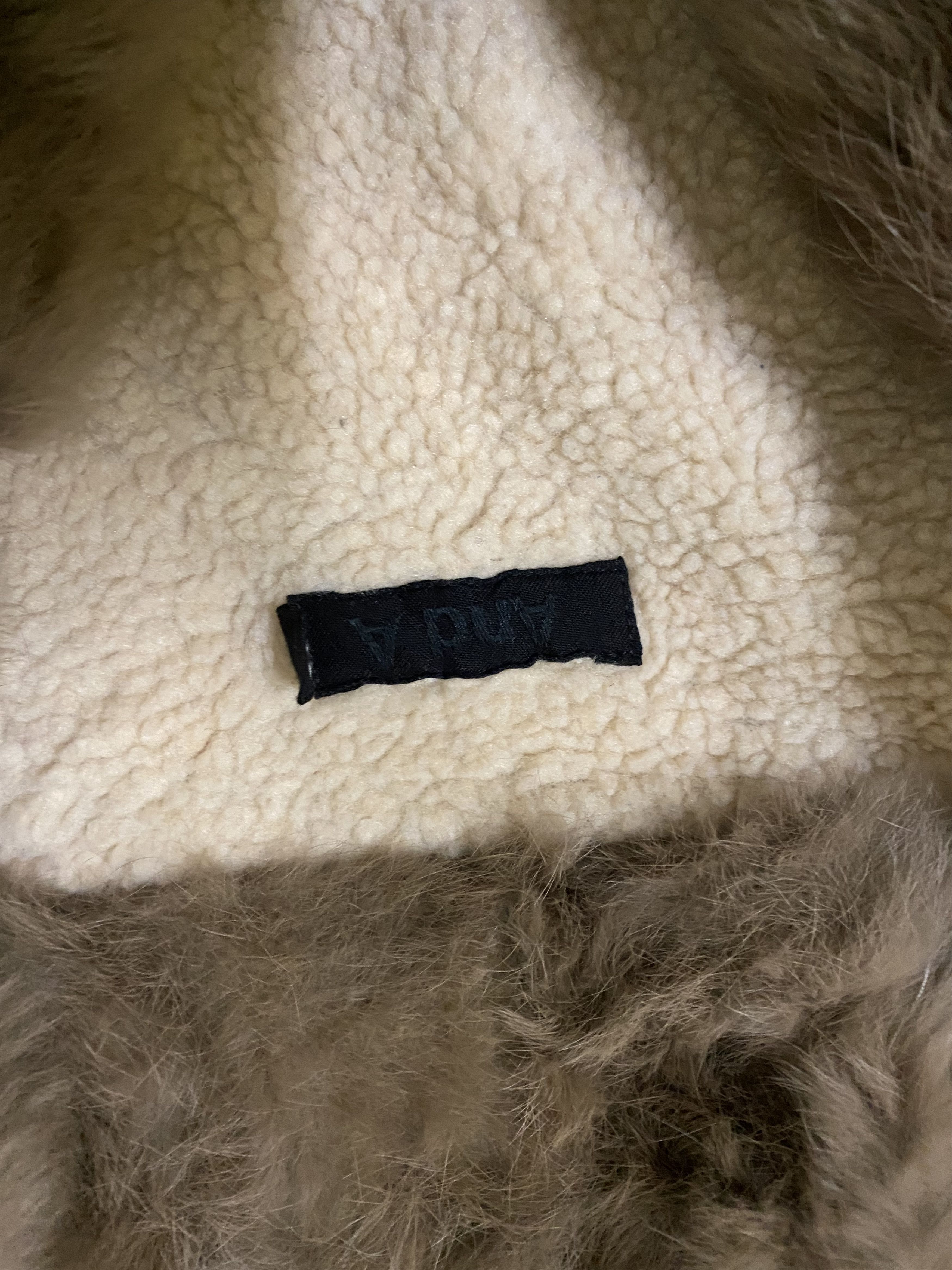 And A And A Rabbit Fur Open Hoodie Jacket Size US M / EU 48-50 / 2 - 7 Thumbnail