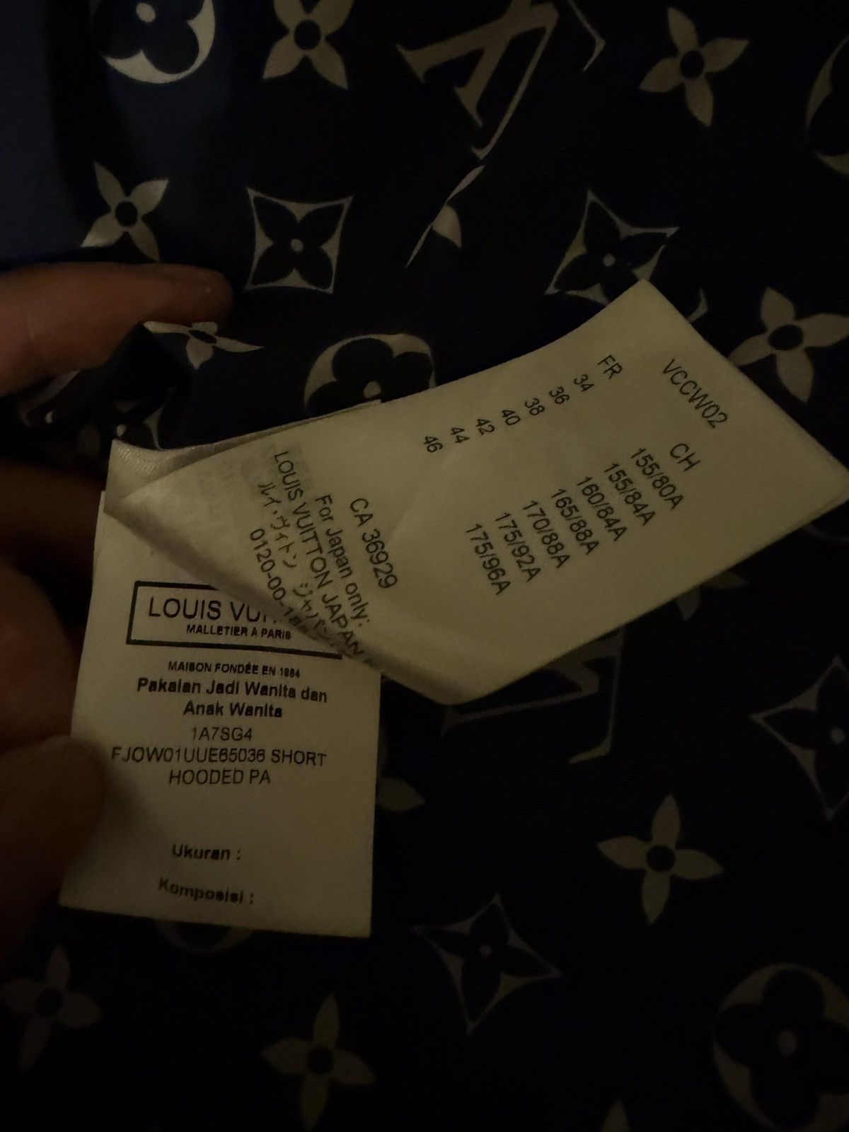 Louis Vuitton LV ESCALE PRINTED PARKA Size US XXS / EU 40 - 12 Thumbnail