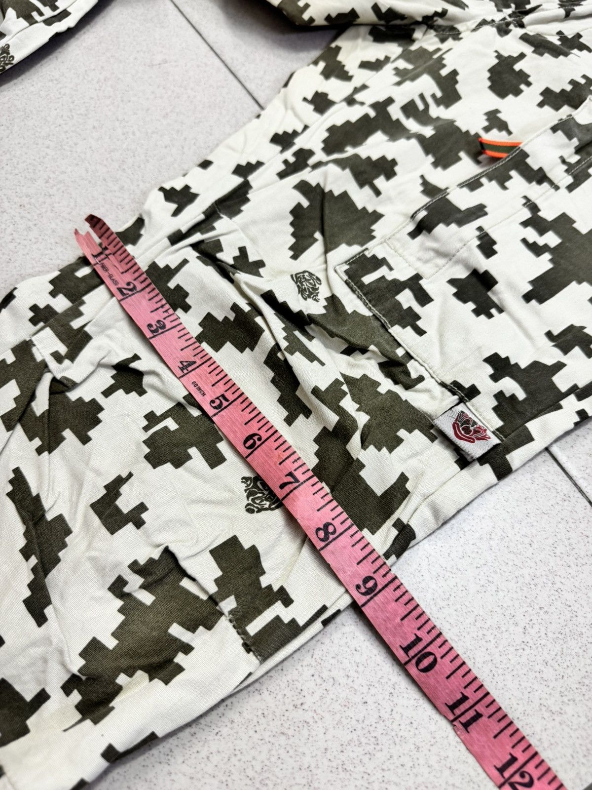 291295=Homme 291295 HOMME DIGITAL CAMOUFLAGE CROPPED PANTS Size US 31 - 10 Thumbnail