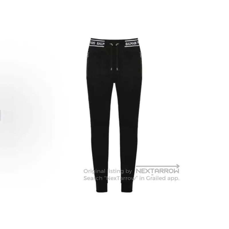 Balmain Balmain Black Casual Pants for Men . Size US 34 / EU 50 - 6 Thumbnail