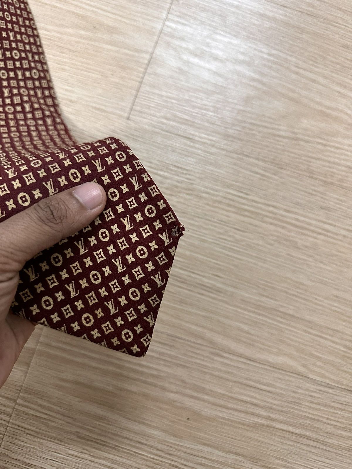 Designer Louis Vuitton Monogram Tie Size ONE SIZE - 8 Thumbnail