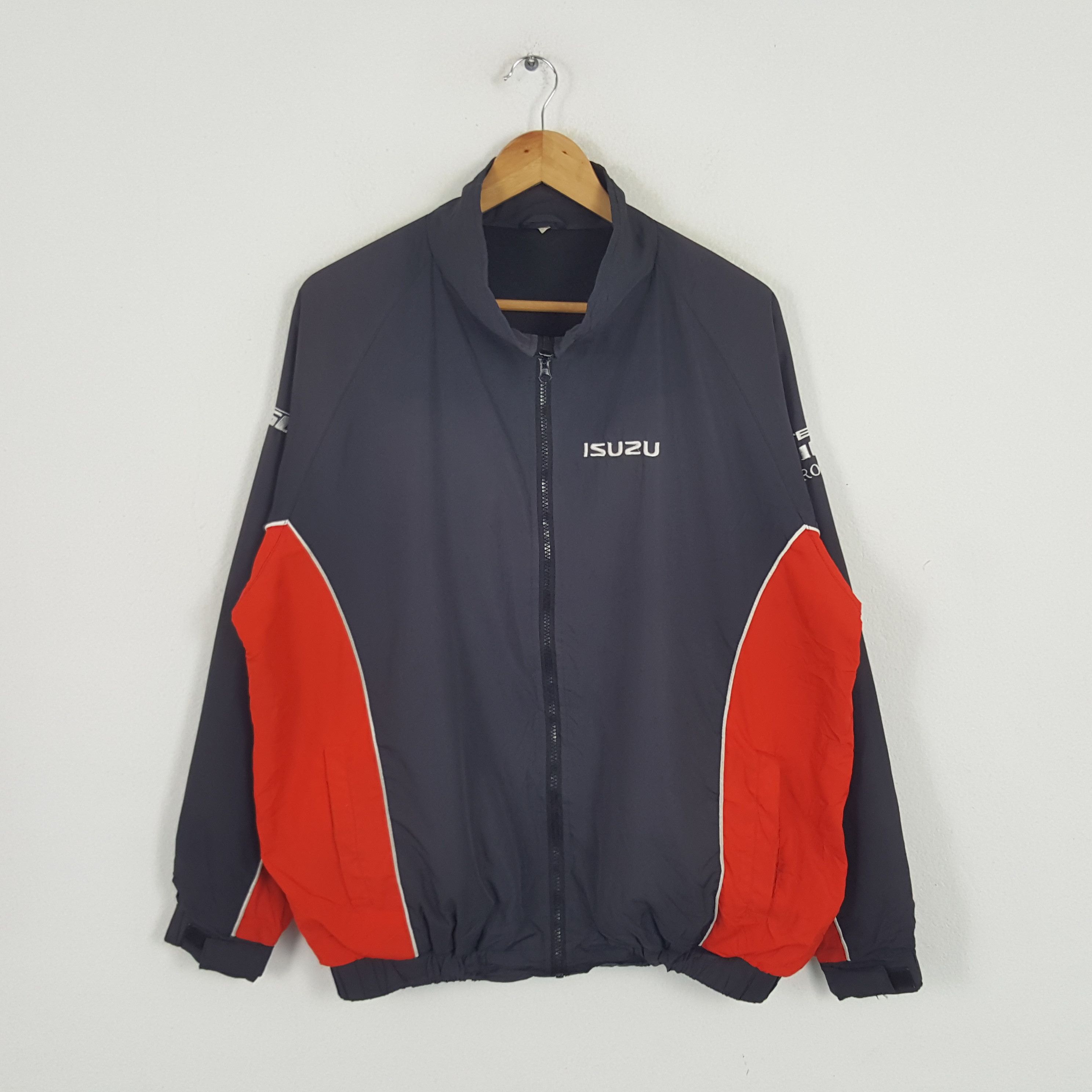 Japanese Brand × Vintage Vintage Isuzu Giga Japanese Vehicles Motorsports Jacket Size US XL / EU 56 / 4 - 3 Thumbnail