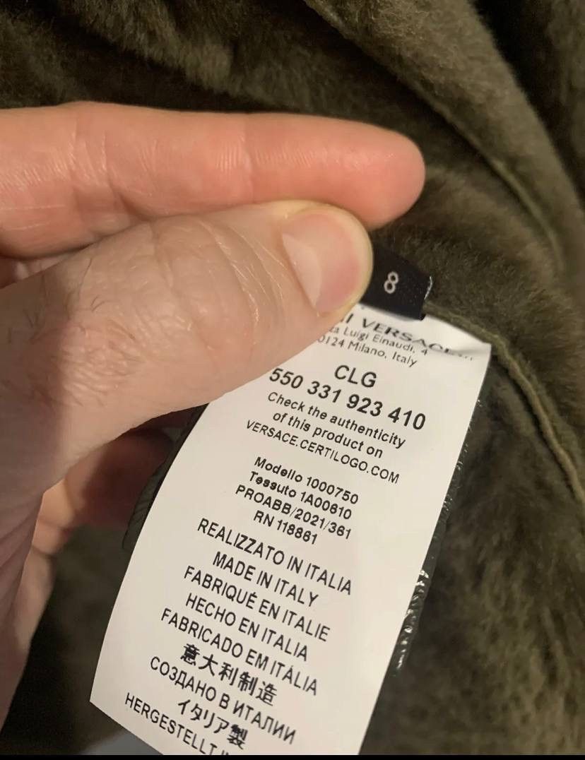 Versace Versace Jacket Fur Multicolor Medusa Logo Size:42 Size M / US 6-8 / IT 42-44 - 9 Thumbnail