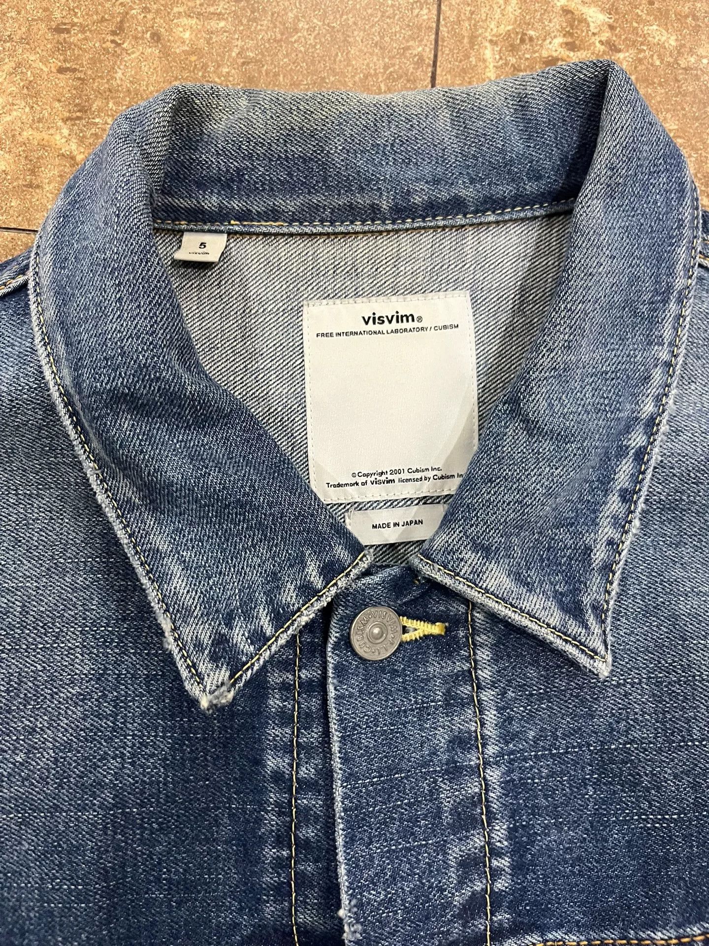 Visvim Visvim Denim Jacket with Minor Wear Size US XXL / EU 58 / 5 - 1 Thumbnail