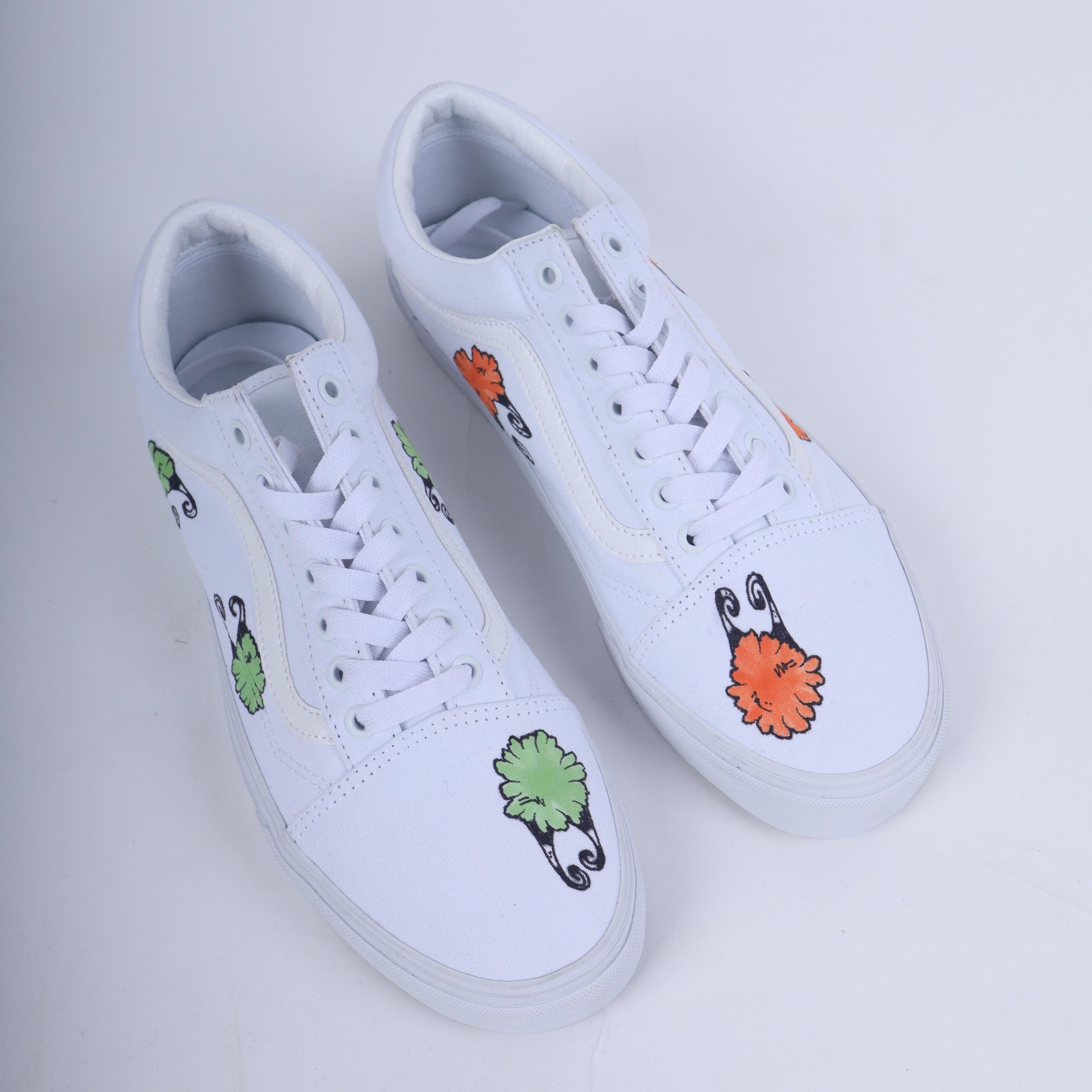 Matty Boy MATTY BOY HAND DRAWN VANS OLD SKOOLS Size US 10 / EU 43 - 9 Thumbnail
