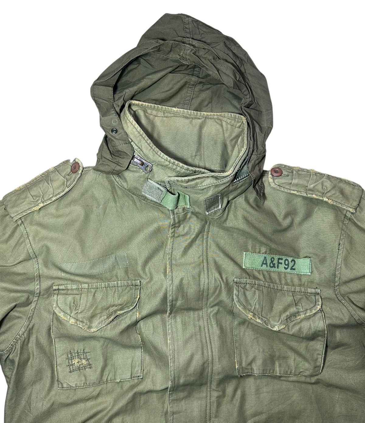 Abercrombie & Fitch Abercrombie & Fitch military-style field jacket Size US XL / EU 56 / 4 - 4 Thumbnail