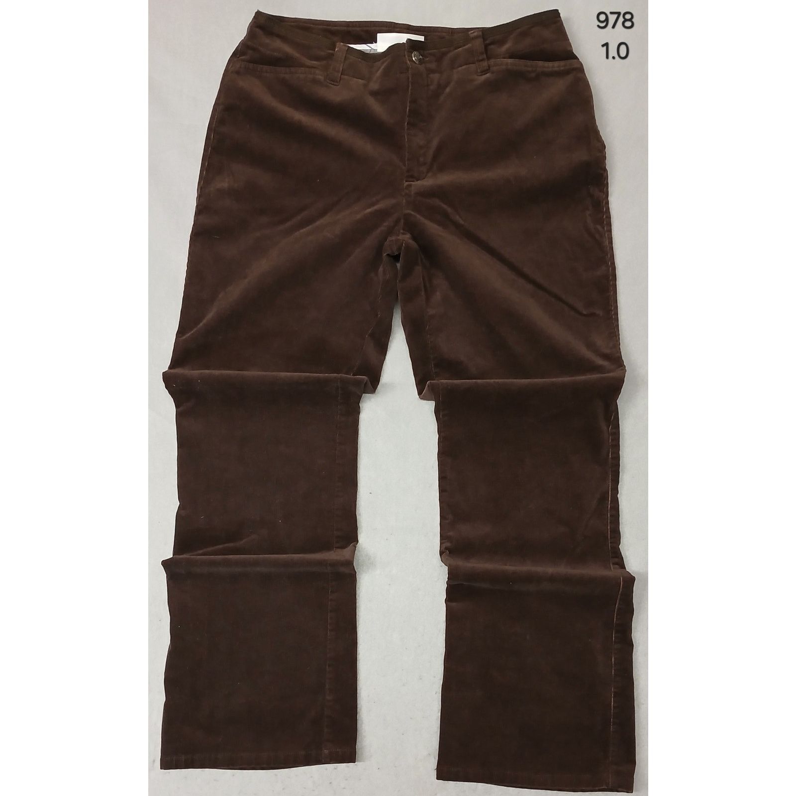 Other Crazy Horse (8) Vintage Brown Corduroy Relaxed Boot Cut Pant Size 30" / US 8 / IT 44 - 1 Thumbnail