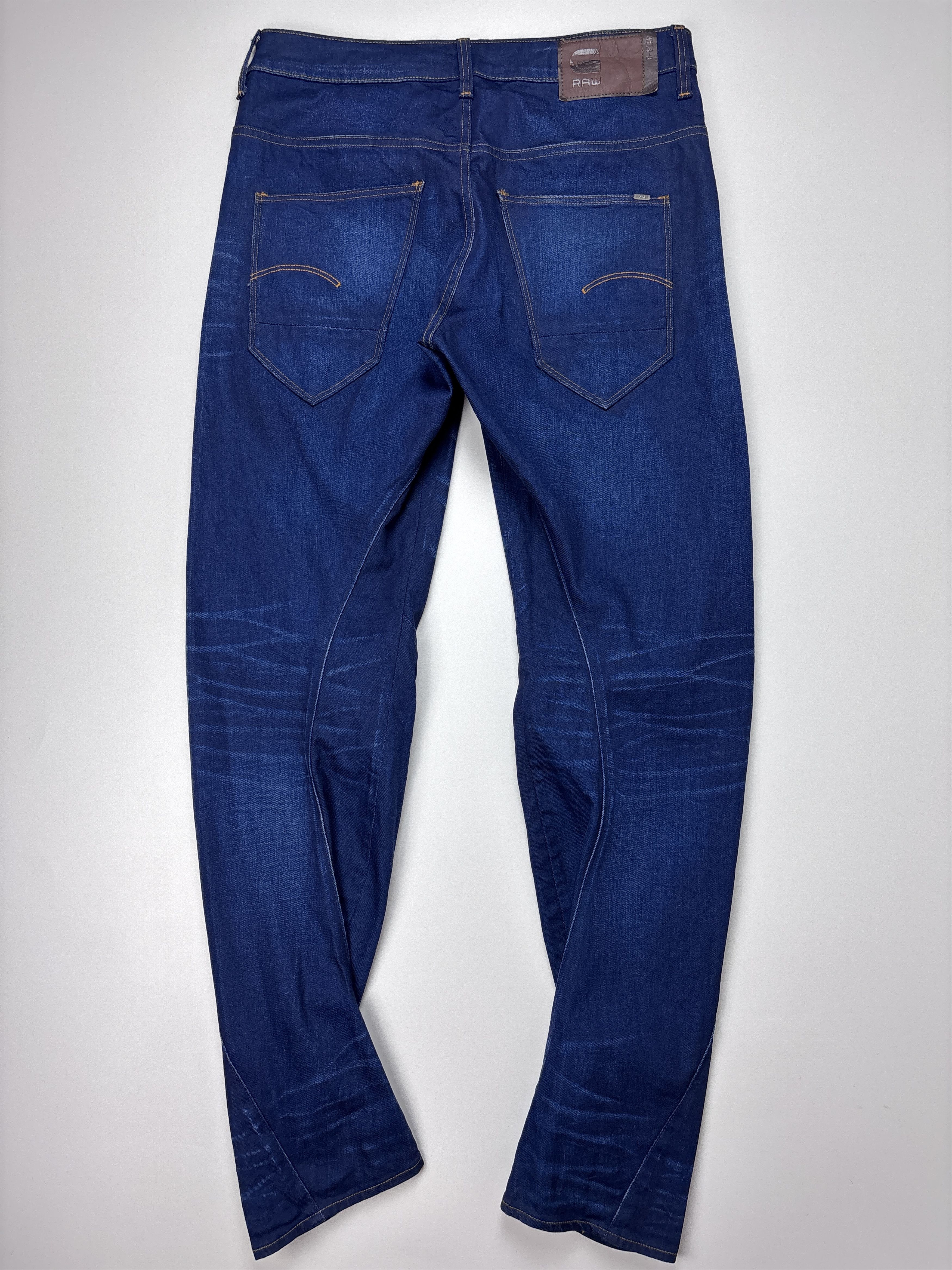 G-Star Mens G-Star Raw Arc 3D Tapered Jeans Navy Blue Size 31x34 Size US 31 - 1 Thumbnail