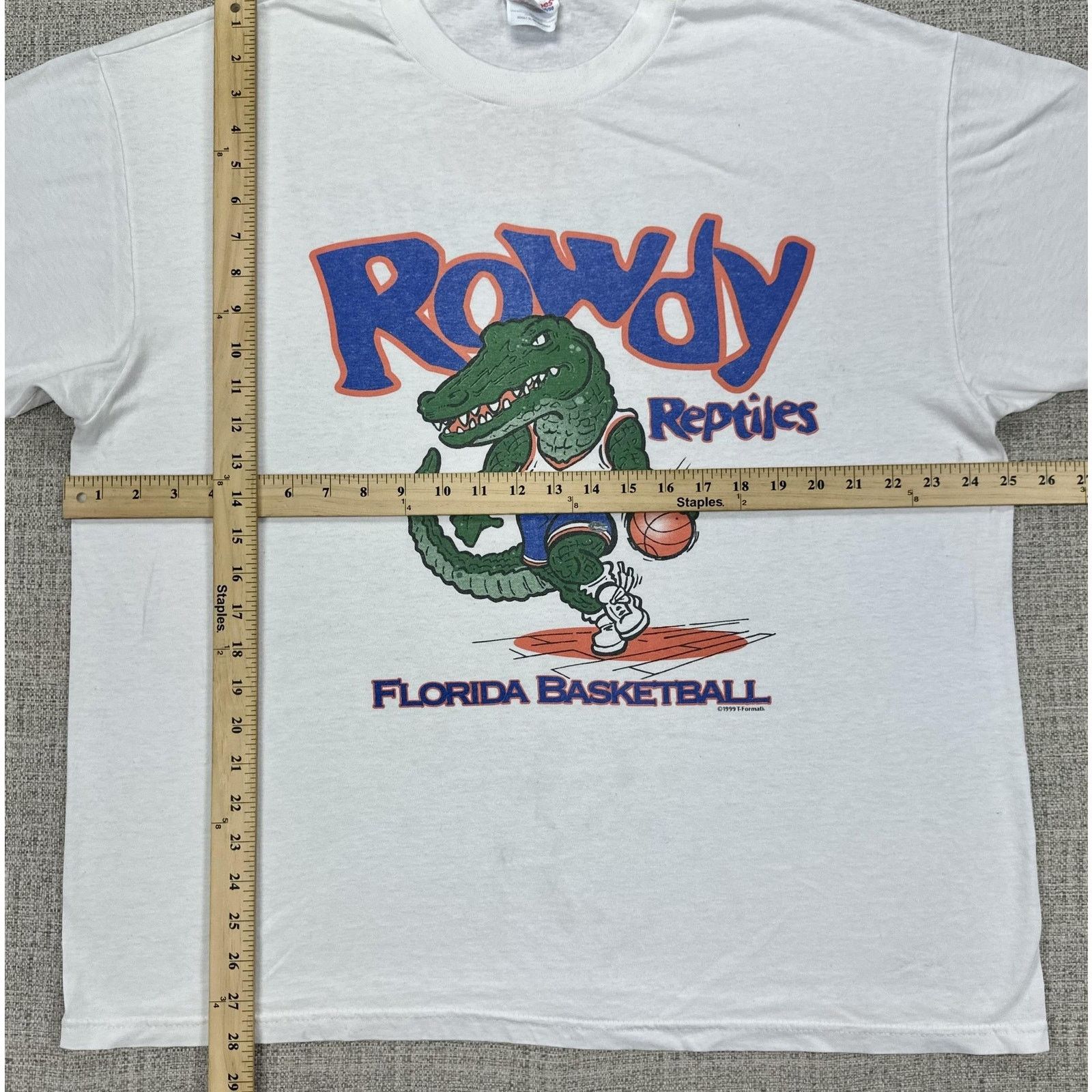 Hanes Florida Gators Shirt XL Rowdy Reptiles Basketball Gatorade Size US XL / EU 56 / 4 - 2 Thumbnail