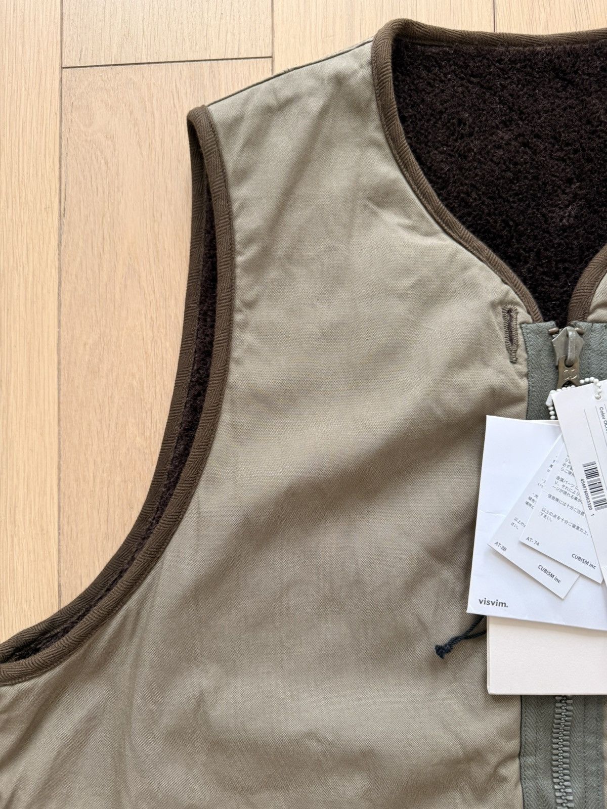 Visvim Visvim 21aw contrary dept liner vest olive Size US XXL / EU 58 / 5 - 3 Thumbnail