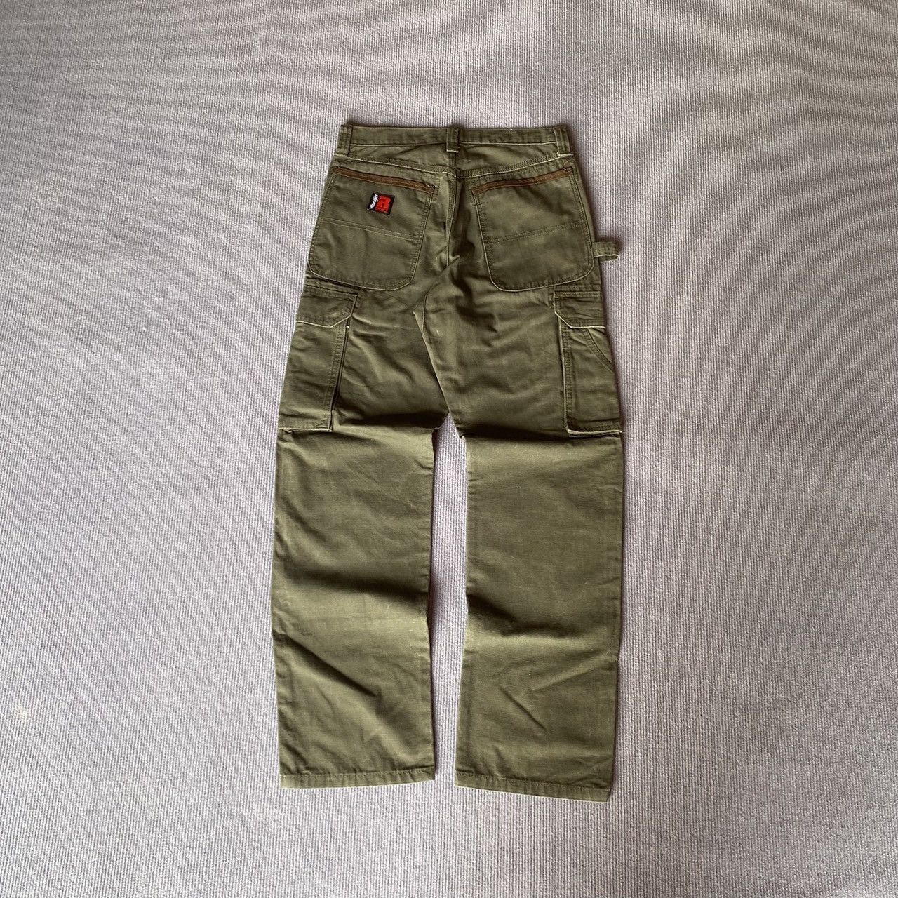 Carhartt × Wrangler (30x32) Crazy Vintage Wrangler Cargo Riggs Workwear Size US 30 / EU 46 - 1 Thumbnail