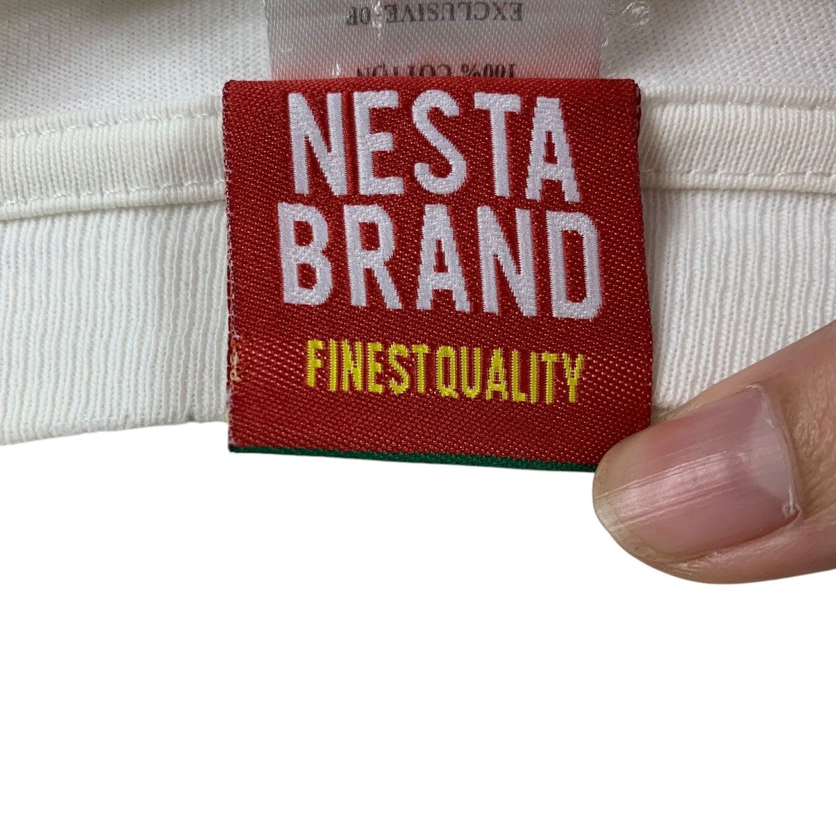 Japanese Brand × Vintage Vintage NESTA BRAND X REBEL MUSIC Big printed tee Size US M / EU 48-50 / 2 - 13 Thumbnail