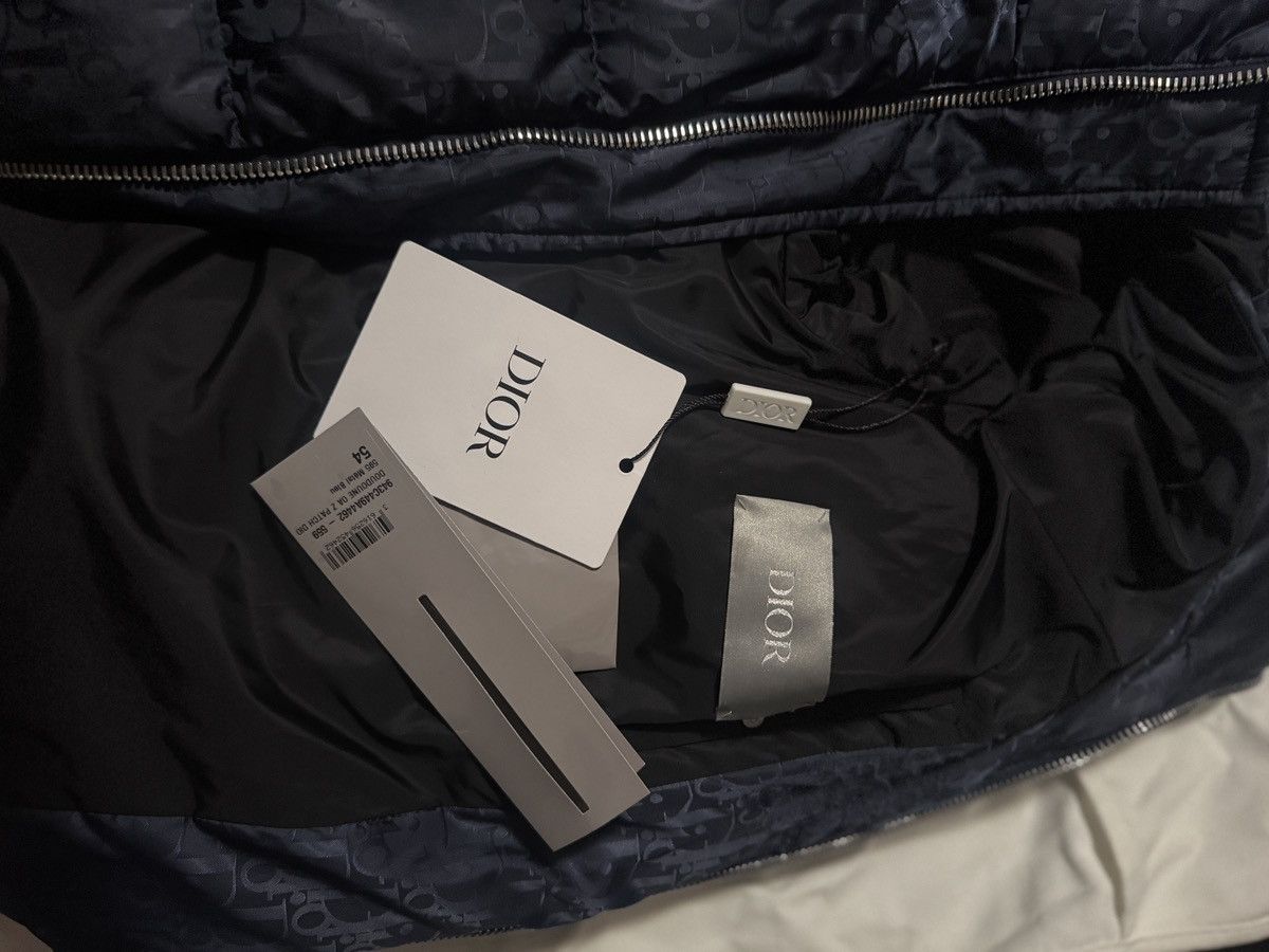Dior DIOR OBLIQUE DOWN JACKET (NAVY BLUE) Size US L / EU 52-54 / 3 - 4 Thumbnail