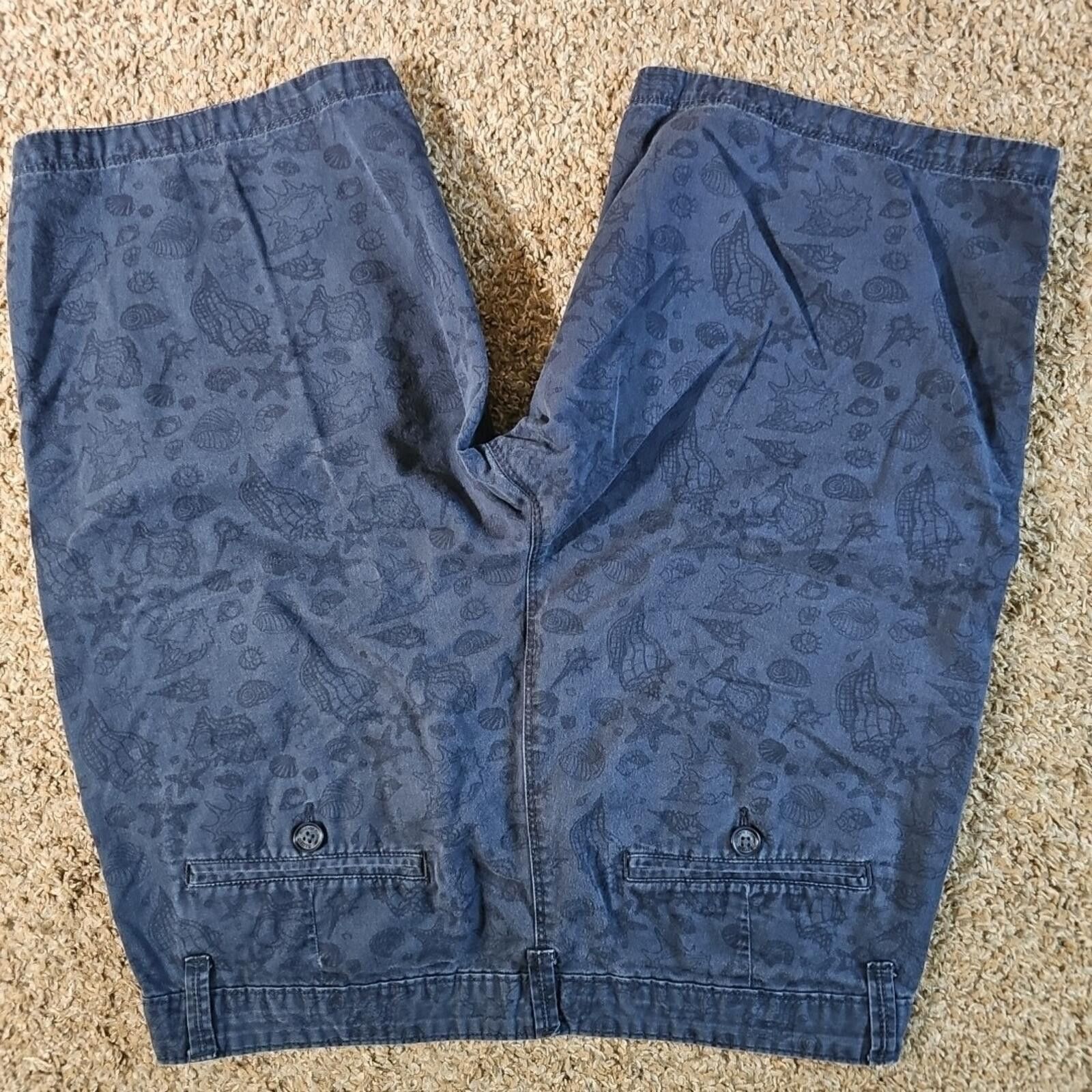 Buffalo David Bitton Buffalo Empire Regular 34 Conch Shells Starfish Shorts Size US 34 / EU 50 - 5 Thumbnail