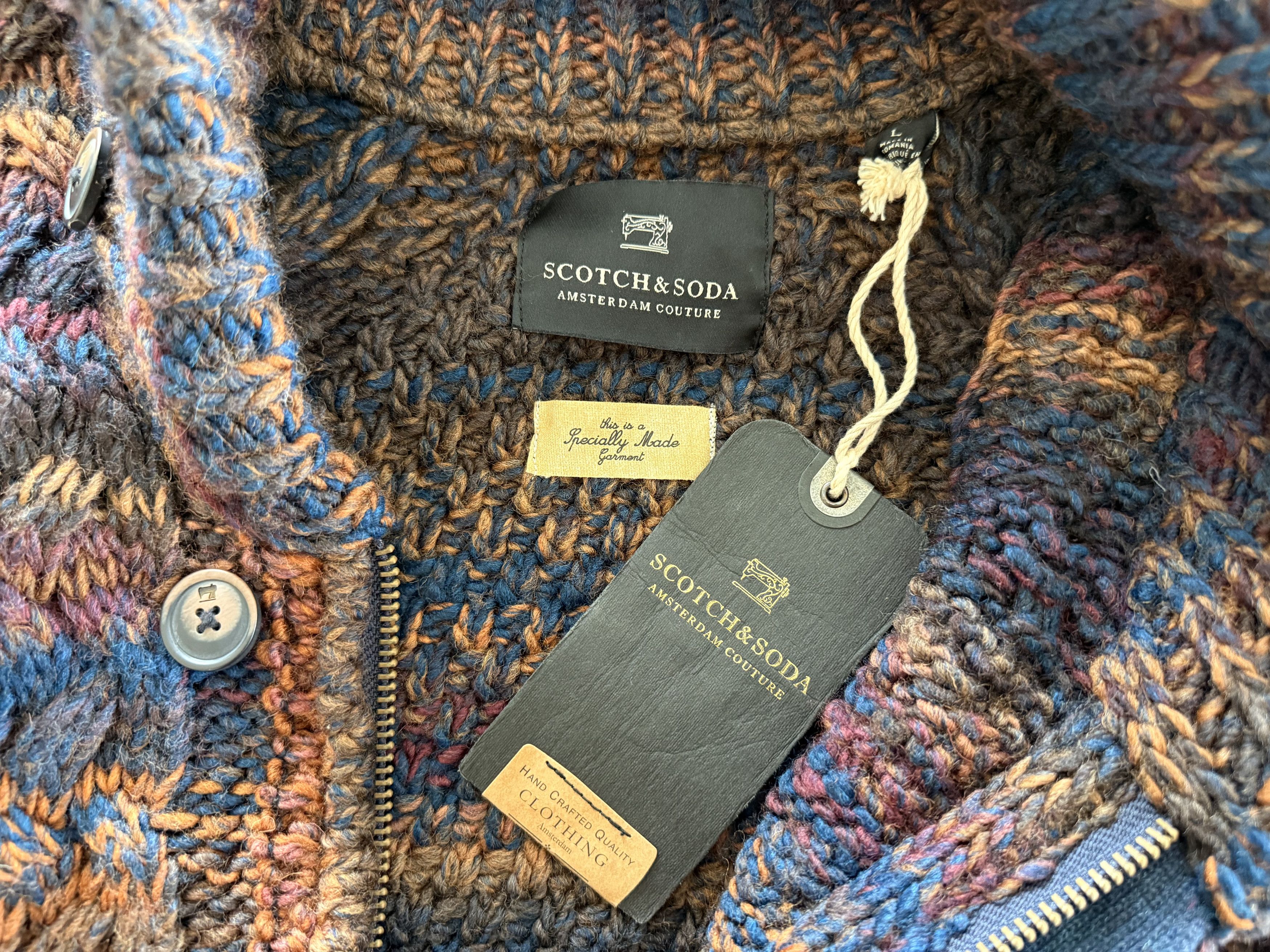 Scotch & Soda Scotch & Soda Heavy Knit Sweater Size US L / EU 52-54 / 3 - 3 Thumbnail
