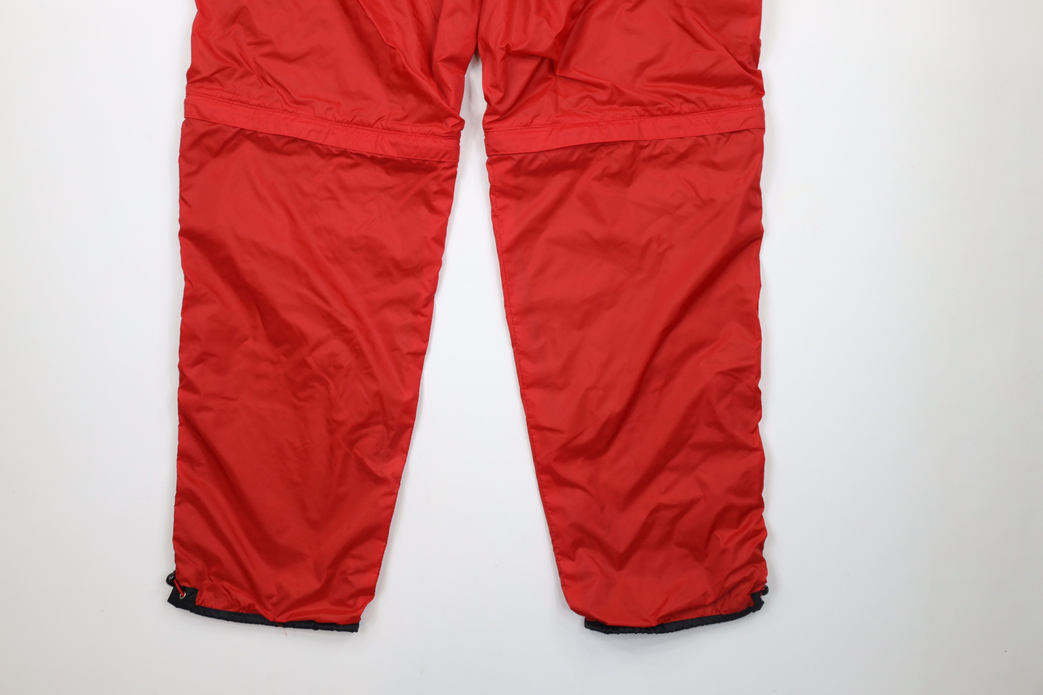 Vintage Vintage 90s University Convertible Wide Leg Pants Shorts Red Size US 38 / EU 54 - 13 Thumbnail
